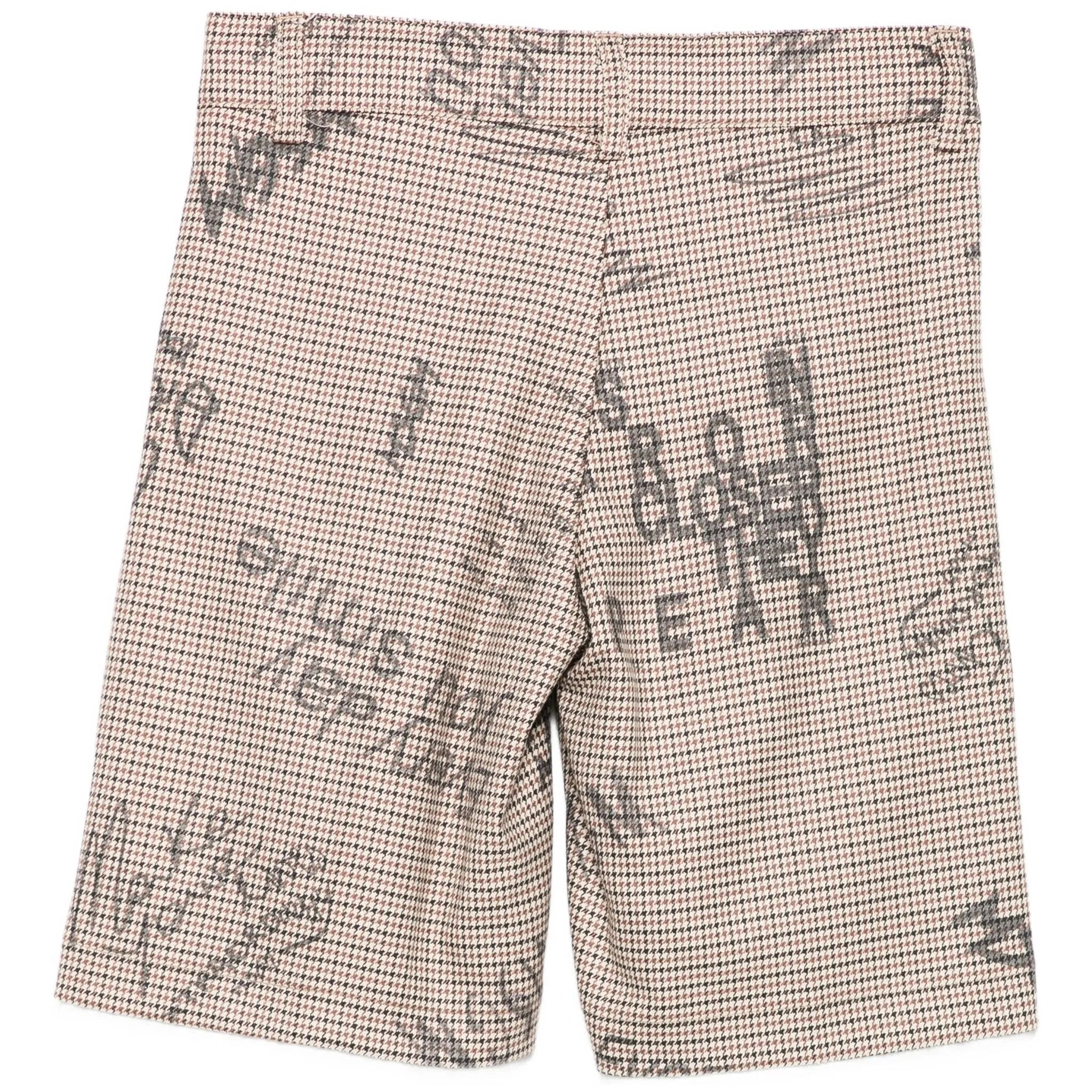 MSGMHoundstooth Print Shorts8051883377736SAVANNA