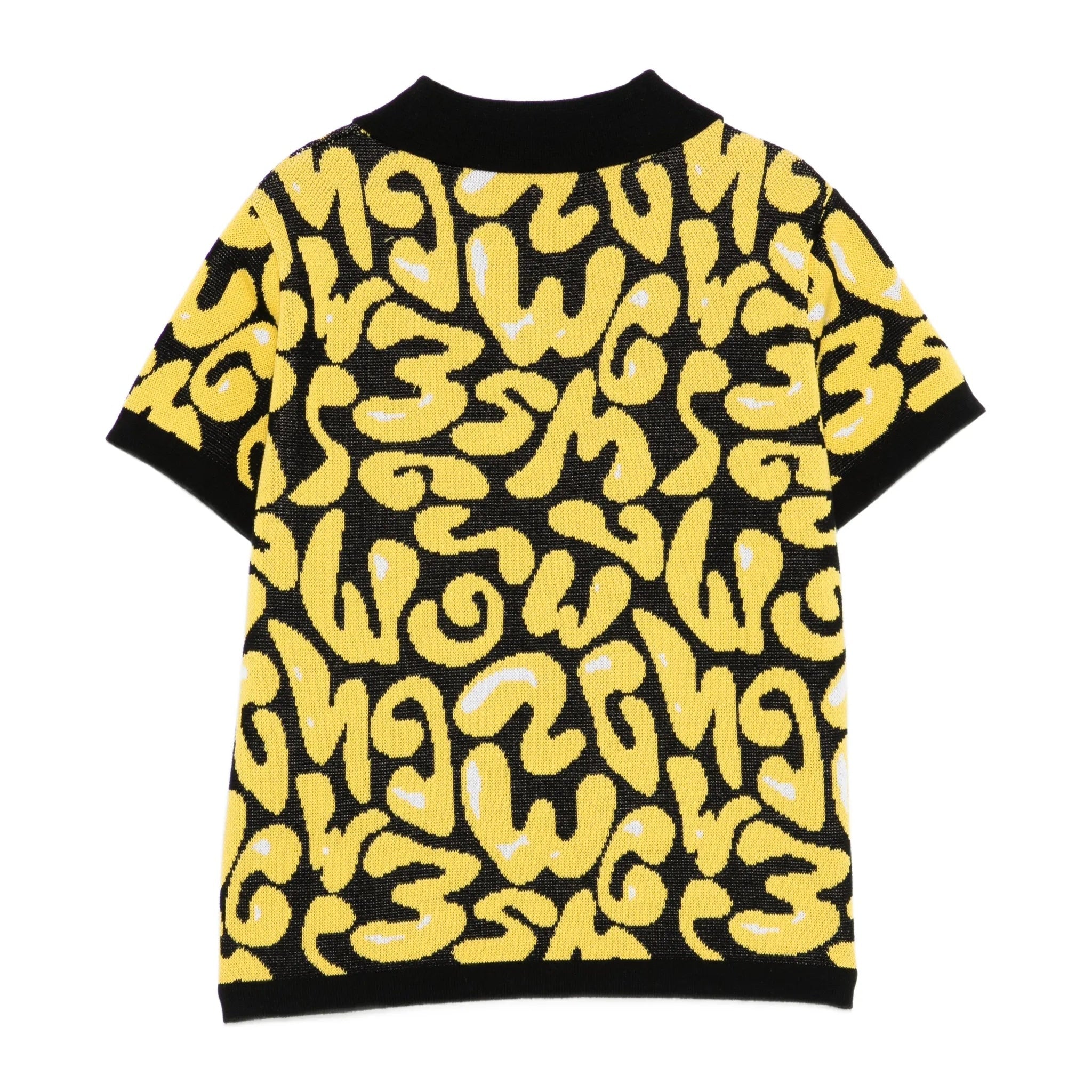 MSGMLogo Jacquard Polo Shirt8051883414684SAVANNA