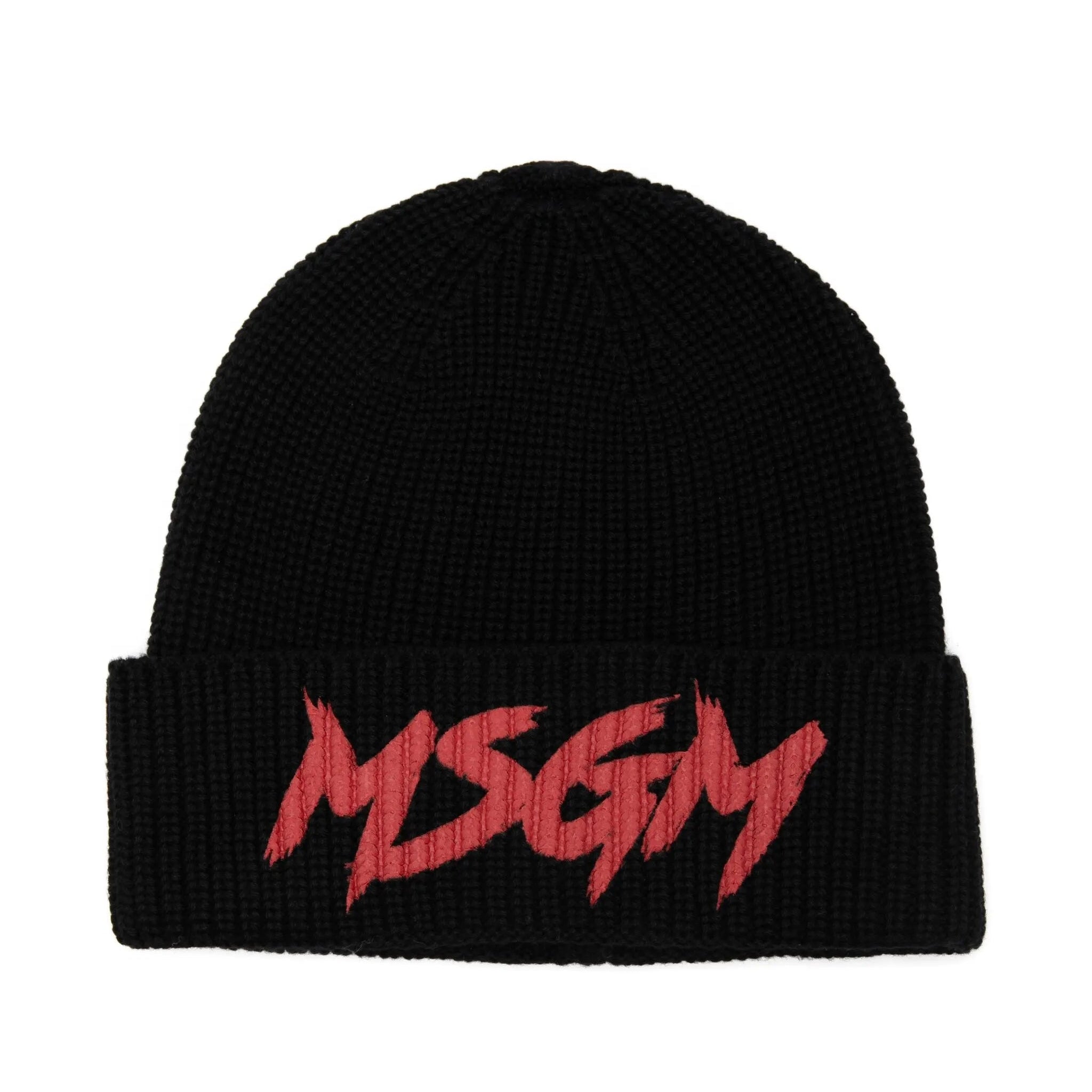 MSGMLogo Print Beanie Hat8051883376609SAVANNA