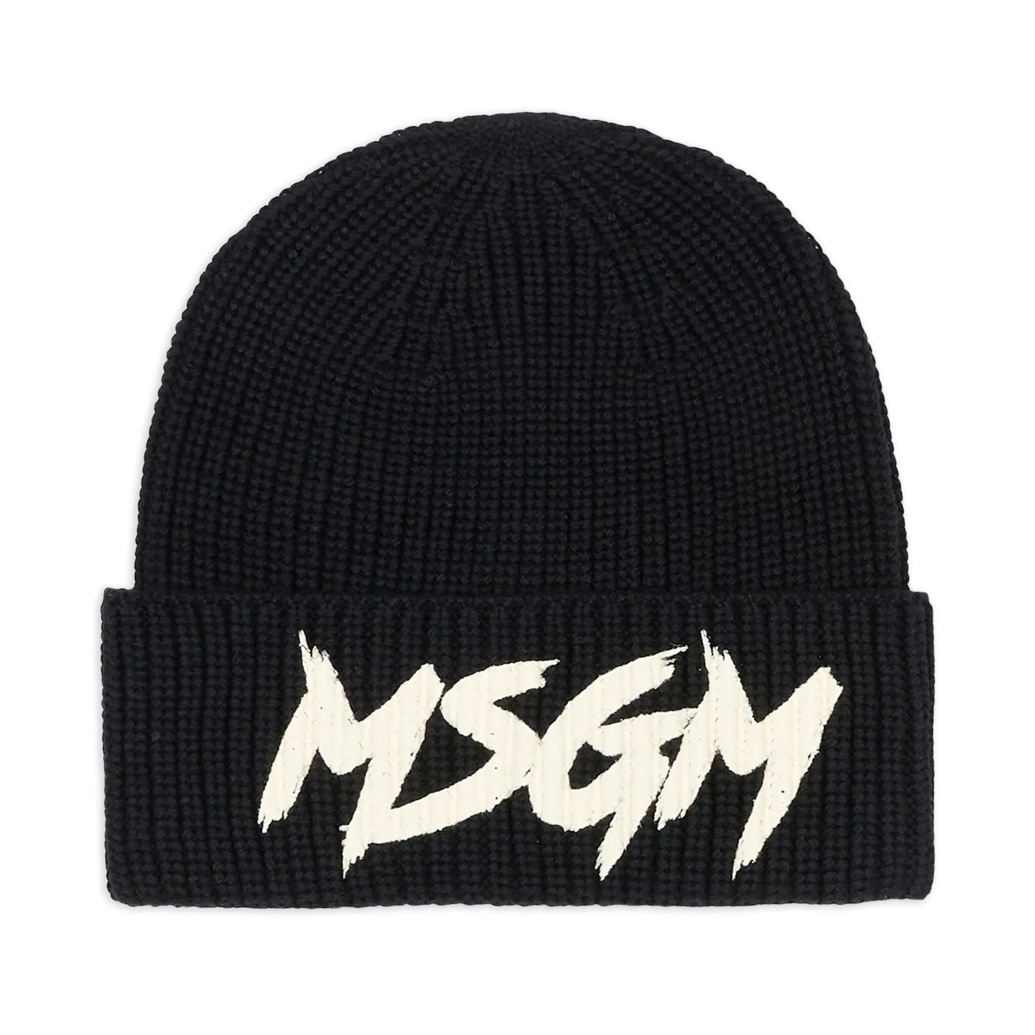 MSGMLogo Print Beanie Hat8051883376623SAVANNA