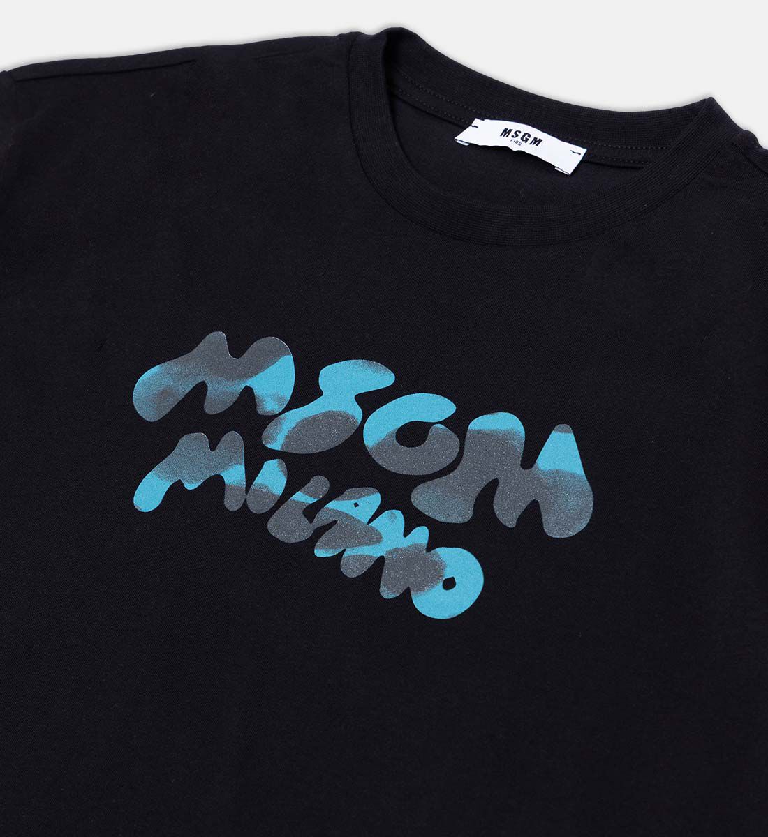 MSGMLogo Print Crewneck T-Shirt8051883385328SAVANNA