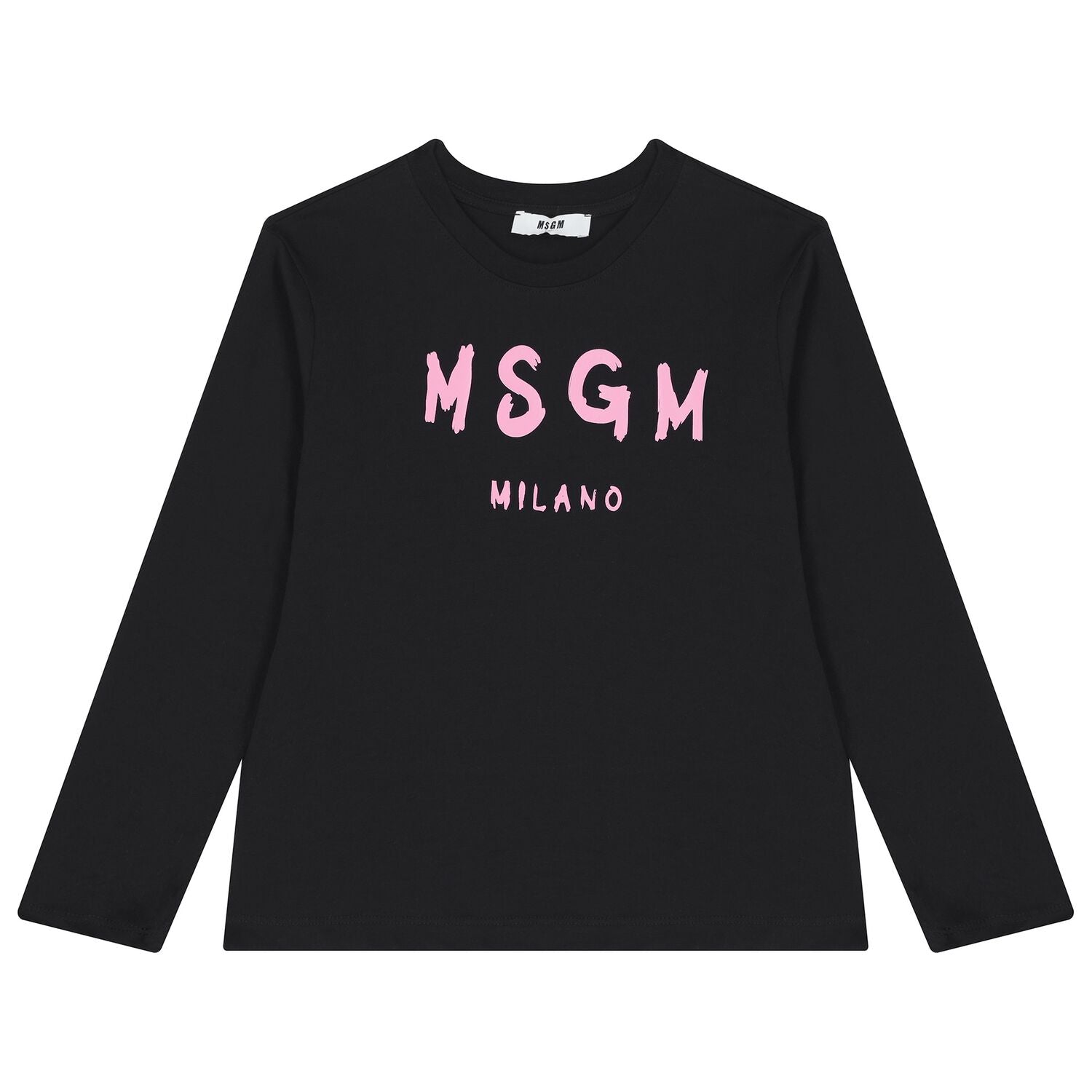 MSGMLogo Print Long Sleeve T-Shirt8051883399523SAVANNA