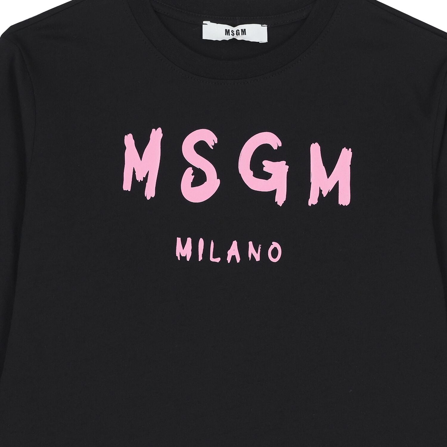 MSGMLogo Print Long Sleeve T-Shirt8051883399523SAVANNA