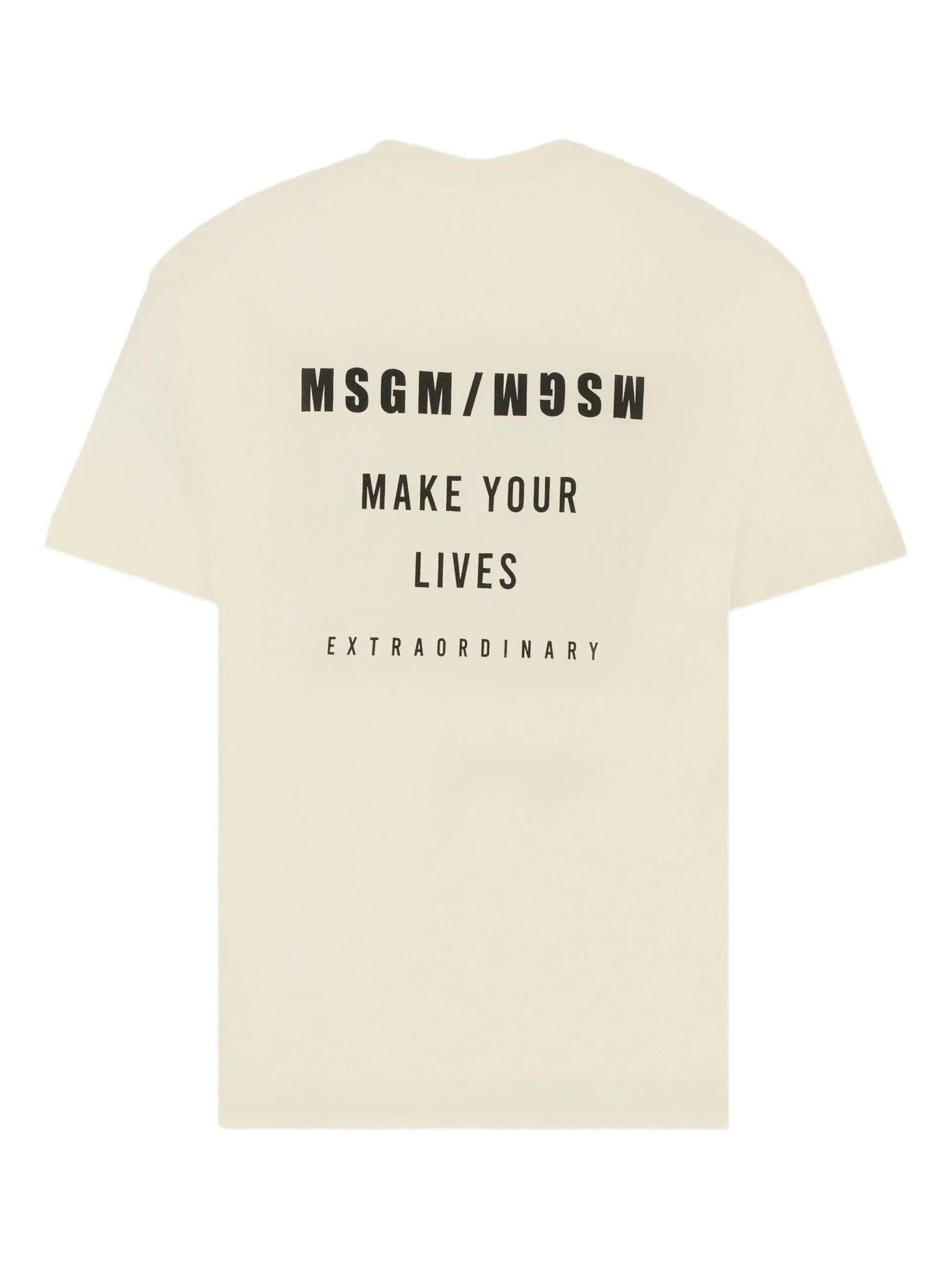 MSGMLogo Print Short Sleeve T-Shirt8051883383423SAVANNA