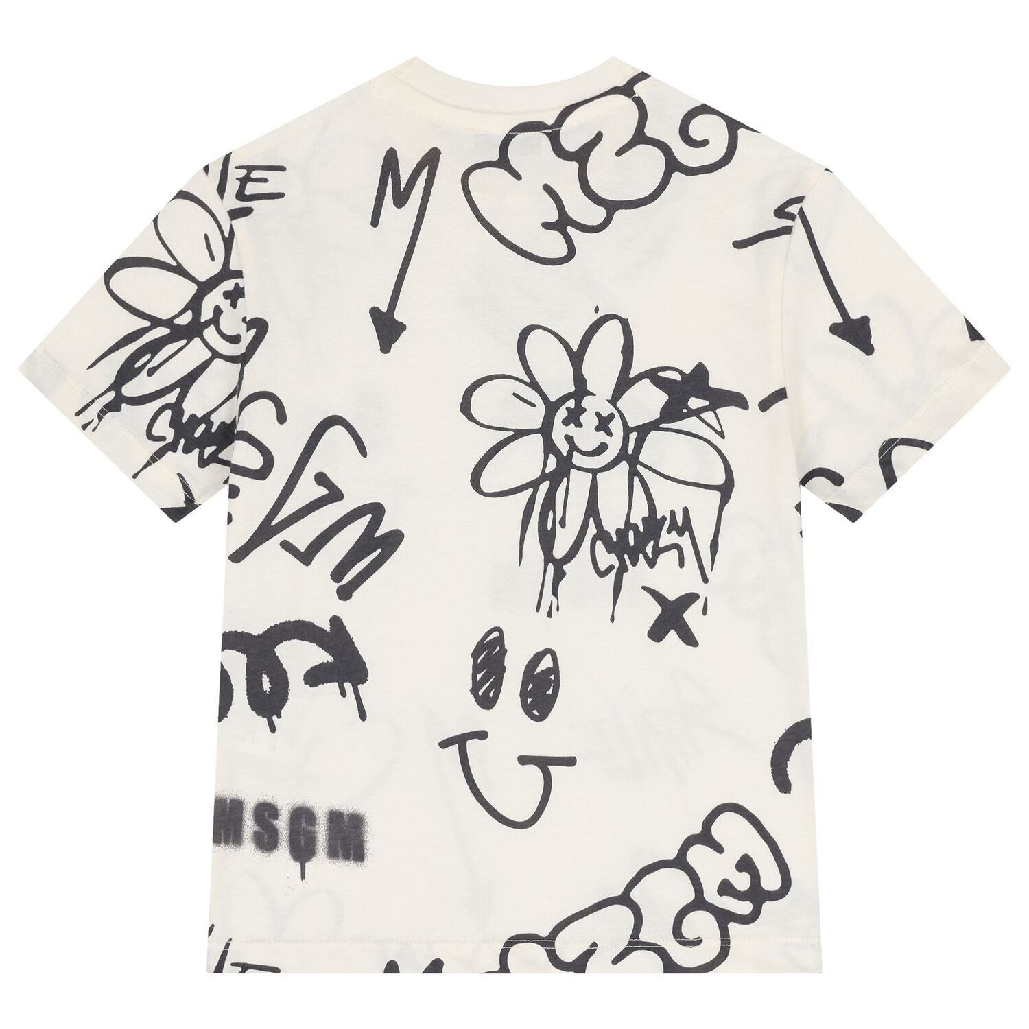 MSGMLogo Print Short Sleeve T-Shirt8051883384093SAVANNA