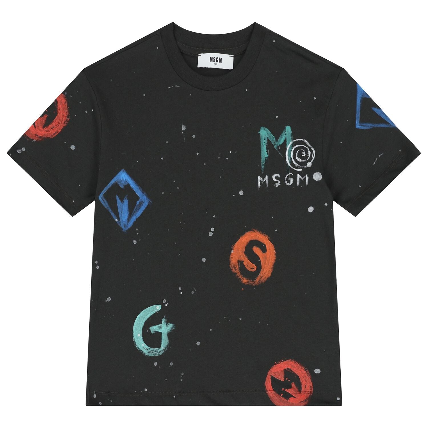 MSGMLogo Print Short Sleeve T-Shirt8051883384314SAVANNA