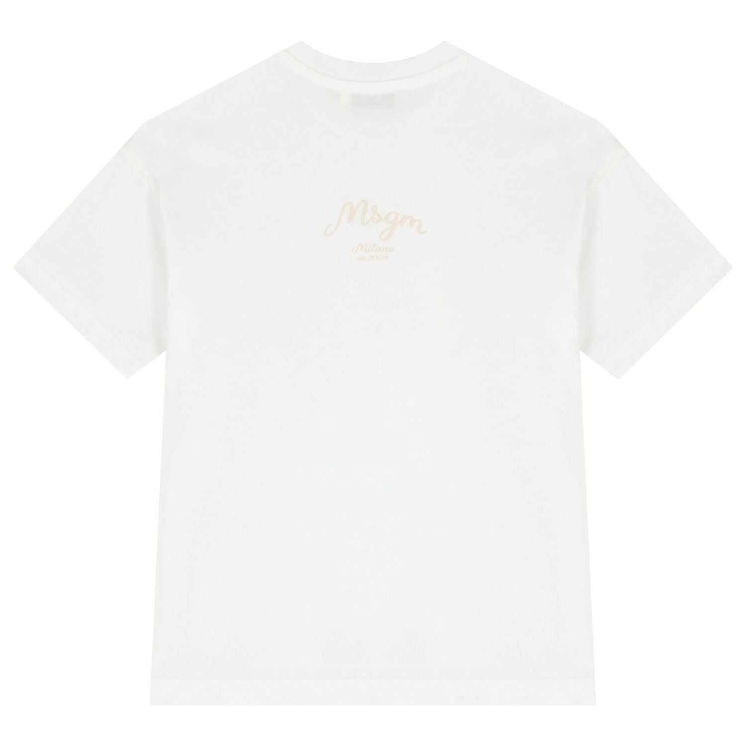 MSGMLogo Print Short Sleeve T-Shirt8051883384369SAVANNA