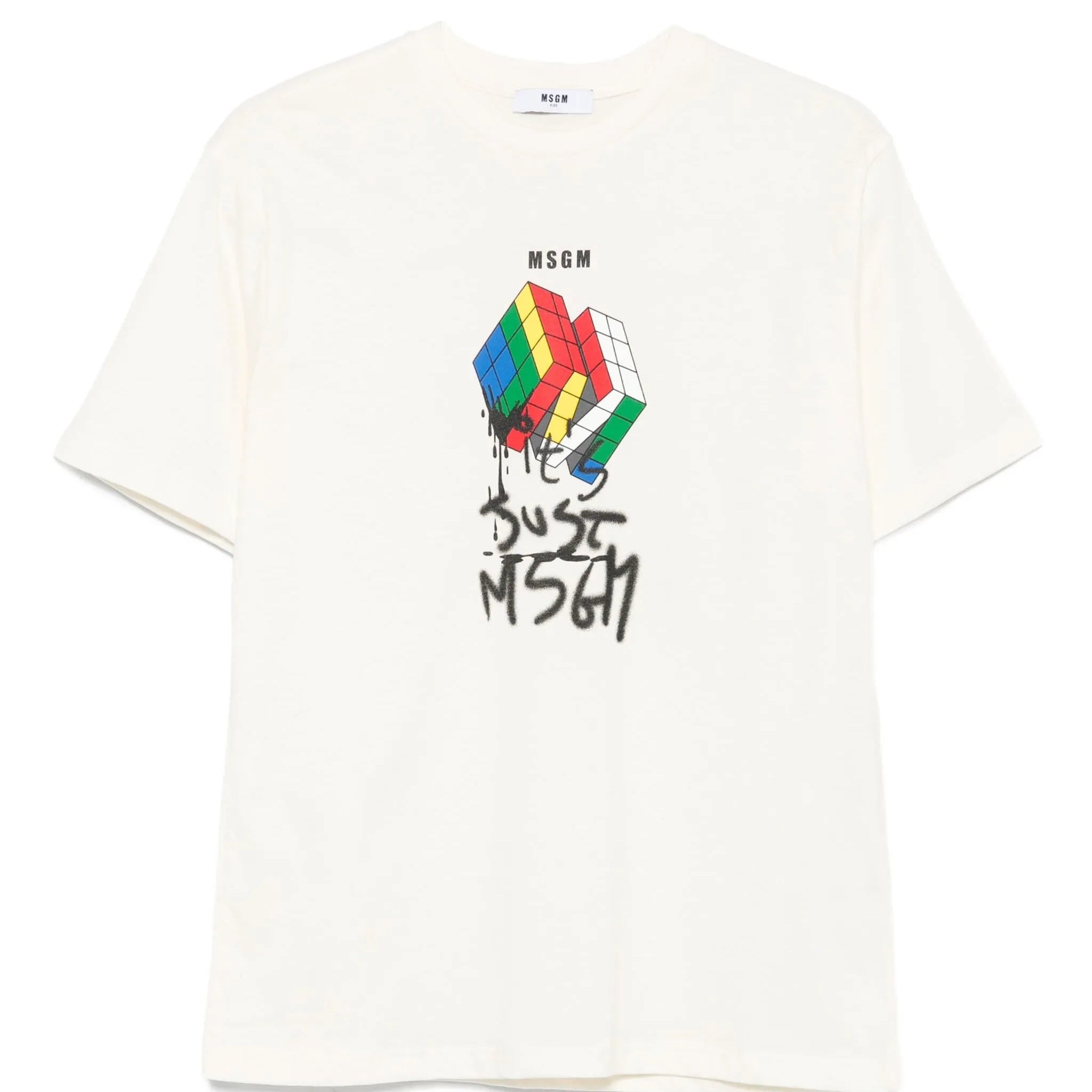 MSGMLogo Print Short Sleeve T-Shirt8051883385151SAVANNA