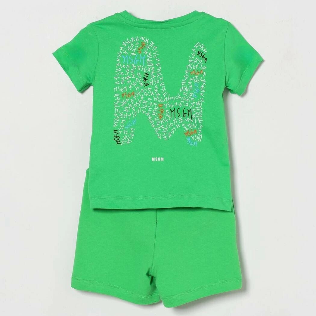 MSGMLogo Print Shorts Set8051883443431SAVANNA
