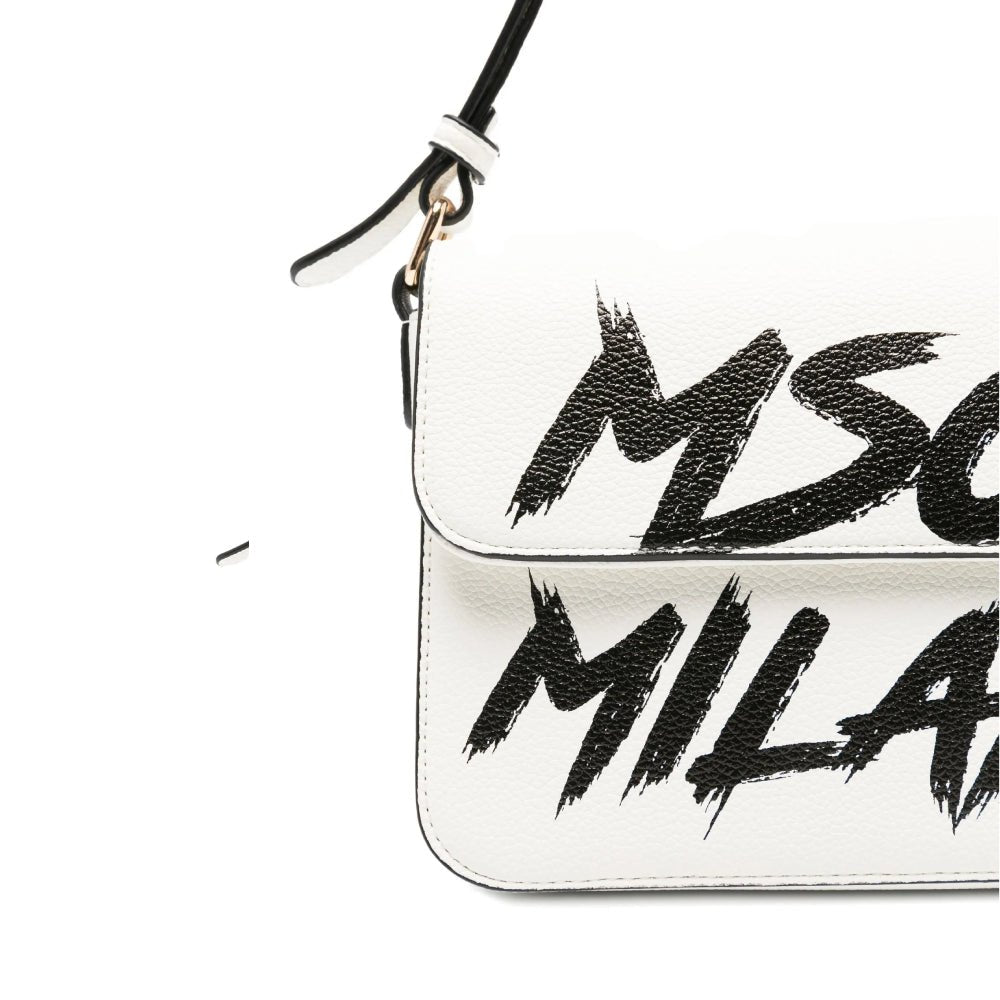 MSGMLogo Print Shoulder Bag8051883368161SAVANNA