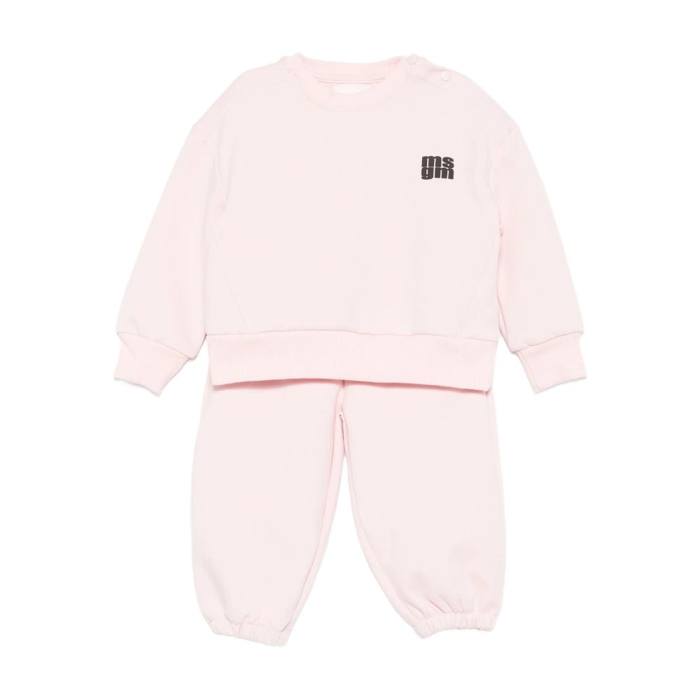 MSGMLogo Print Trousers Set8051883403077SAVANNA