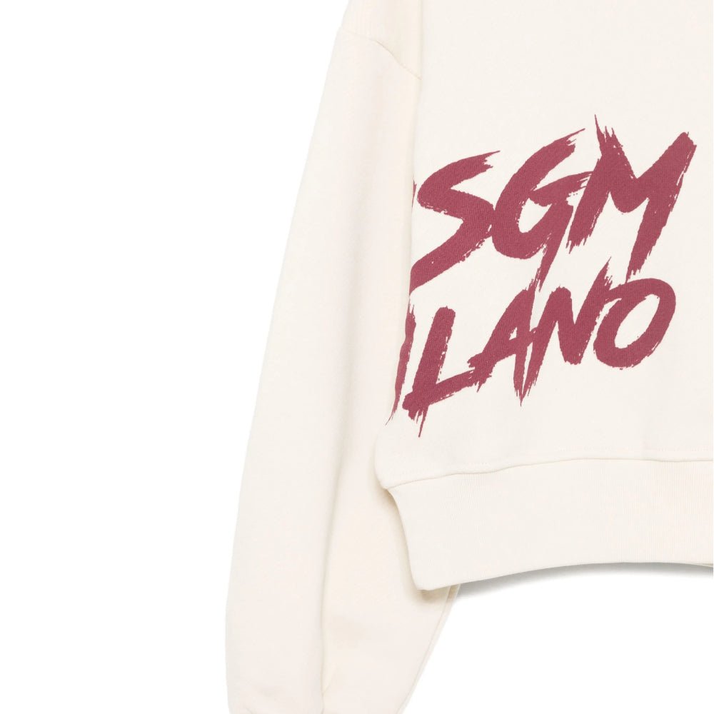 MSGMLogo - Print V - Neck Sweatshirt8051883388770SAVANNA