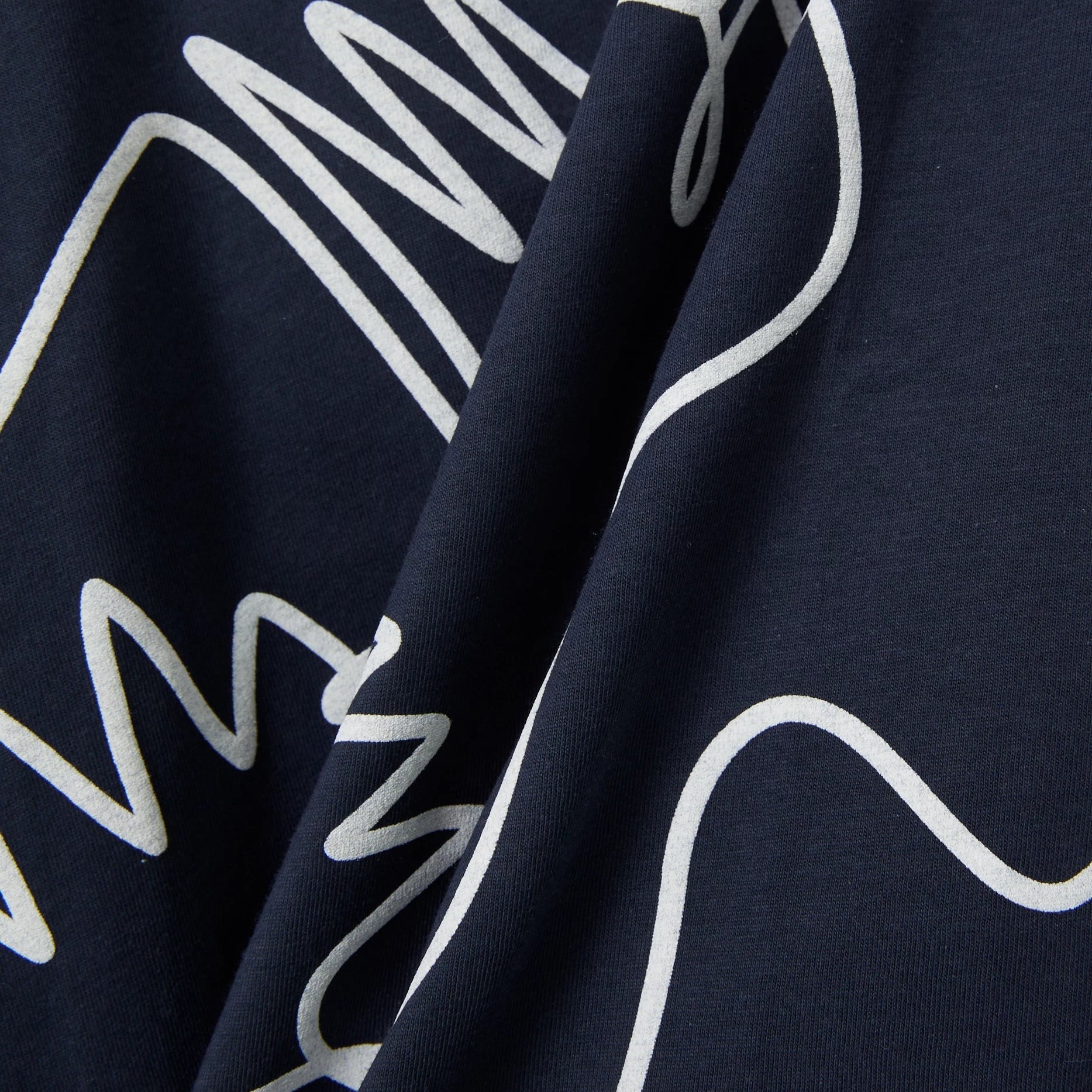 MSGMLogo Printed Abstract T-Shirt8051883442687SAVANNA