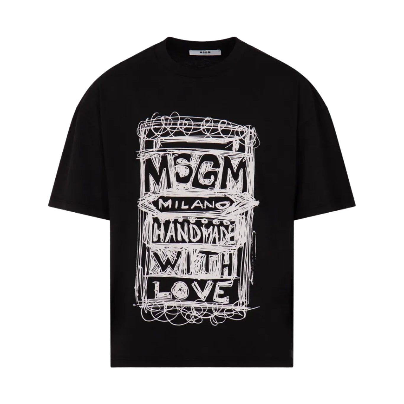 MSGMLogo Printed Crewneck T-Shirt8051883441567SAVANNA