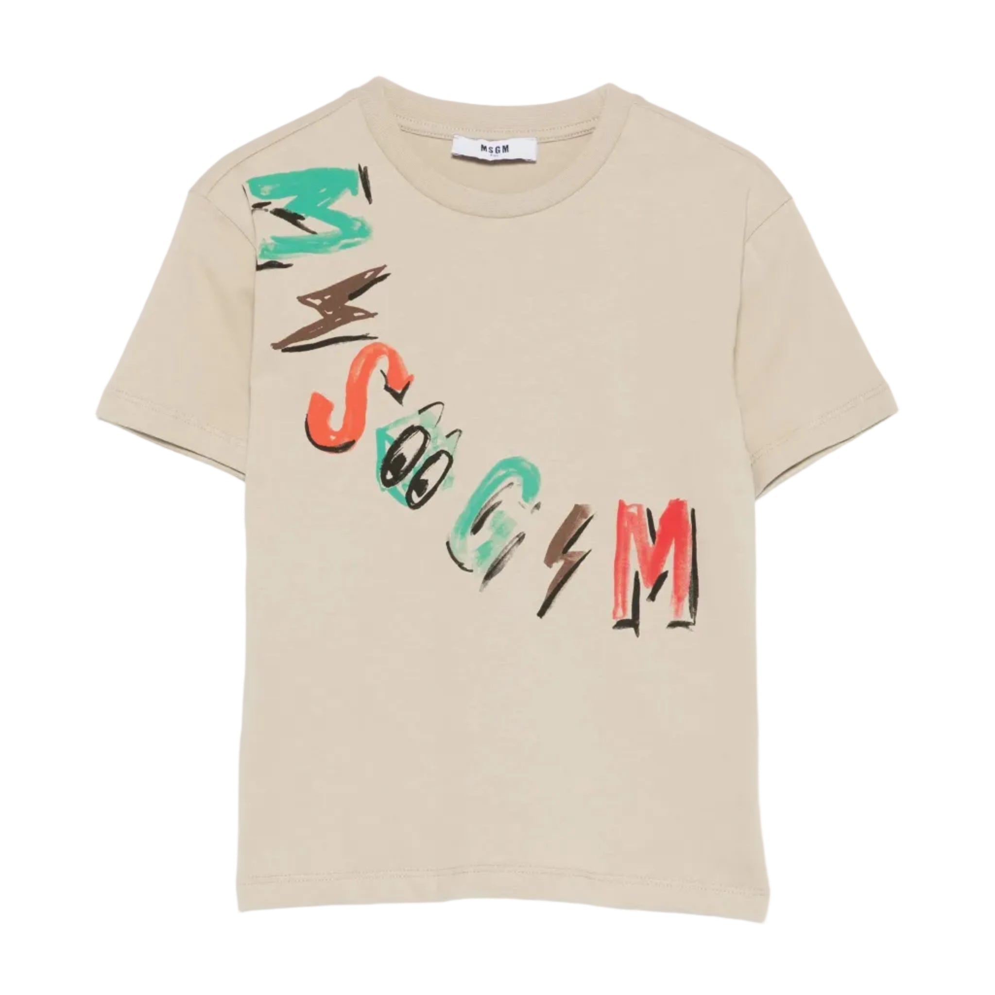 MSGMLogo Printed Jersey T-Shirt8051883424010SAVANNA