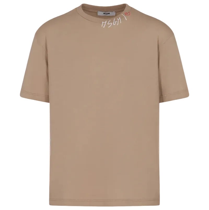 MSGMLogo Printed Jersey T-Shirt8051883424126SAVANNA