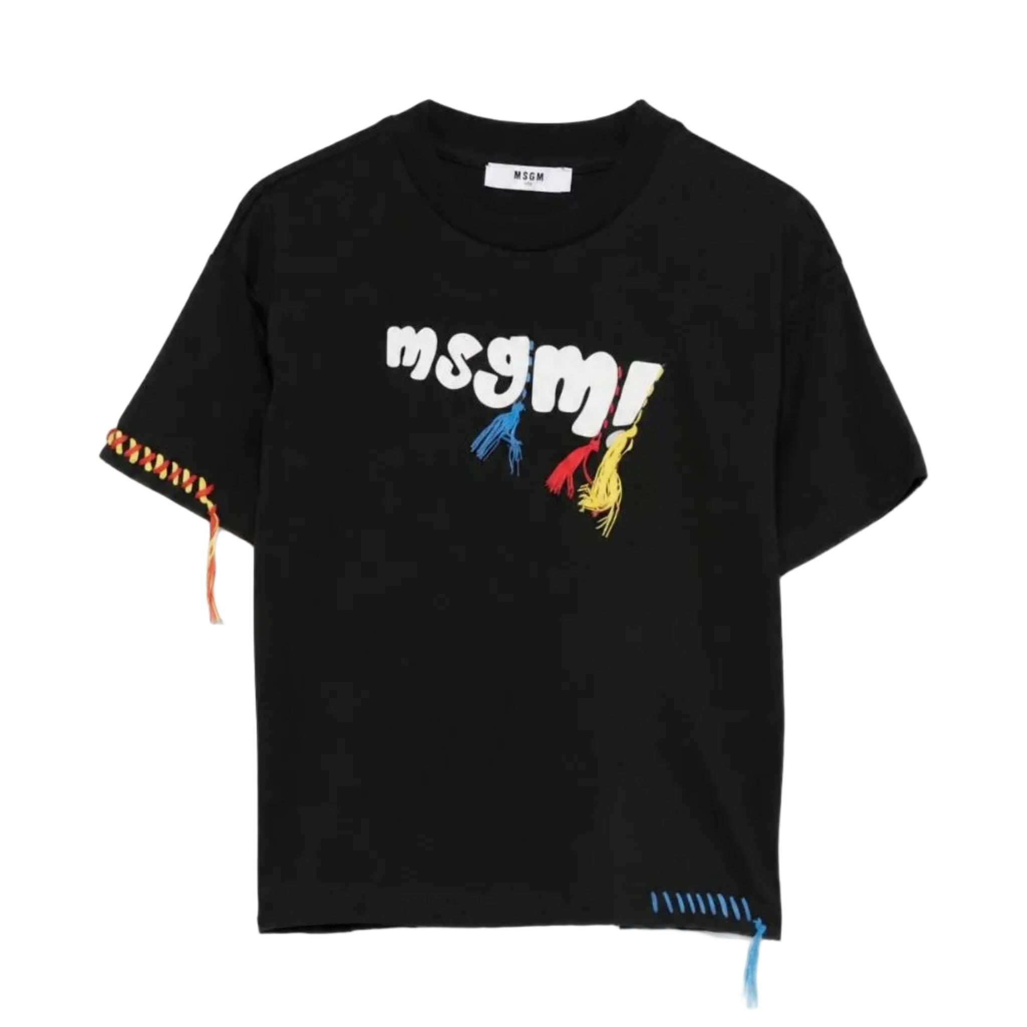 MSGMLogo Printed Tassel T-Shirt8051883441789SAVANNA