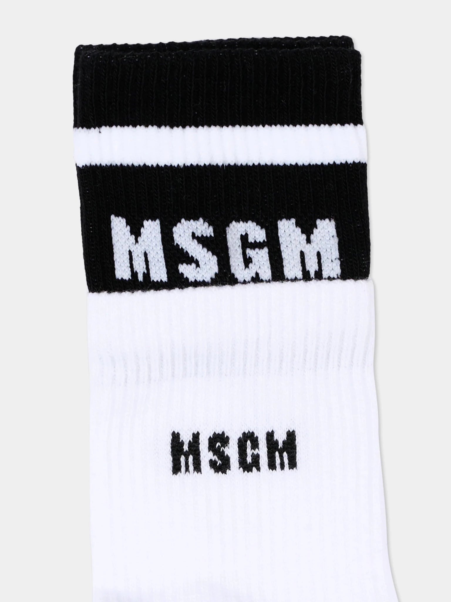 MSGMLogo Striped Socks8051883446616SAVANNA