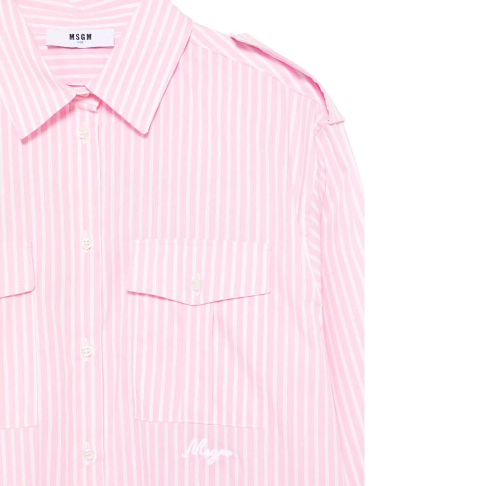 MSGMPoplin Striped Dress8051883360844SAVANNA