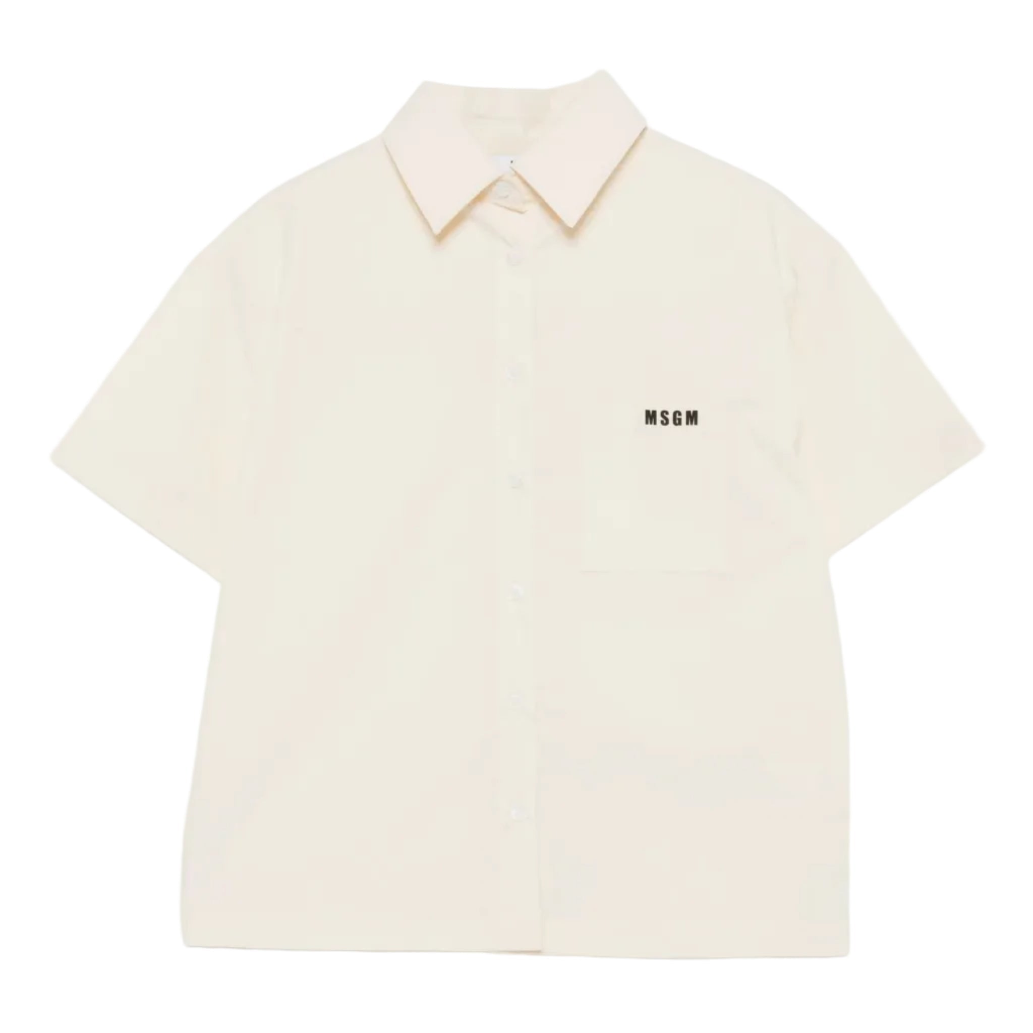 MSGMShort Sleeve Logo Shirt8051883421576SAVANNA