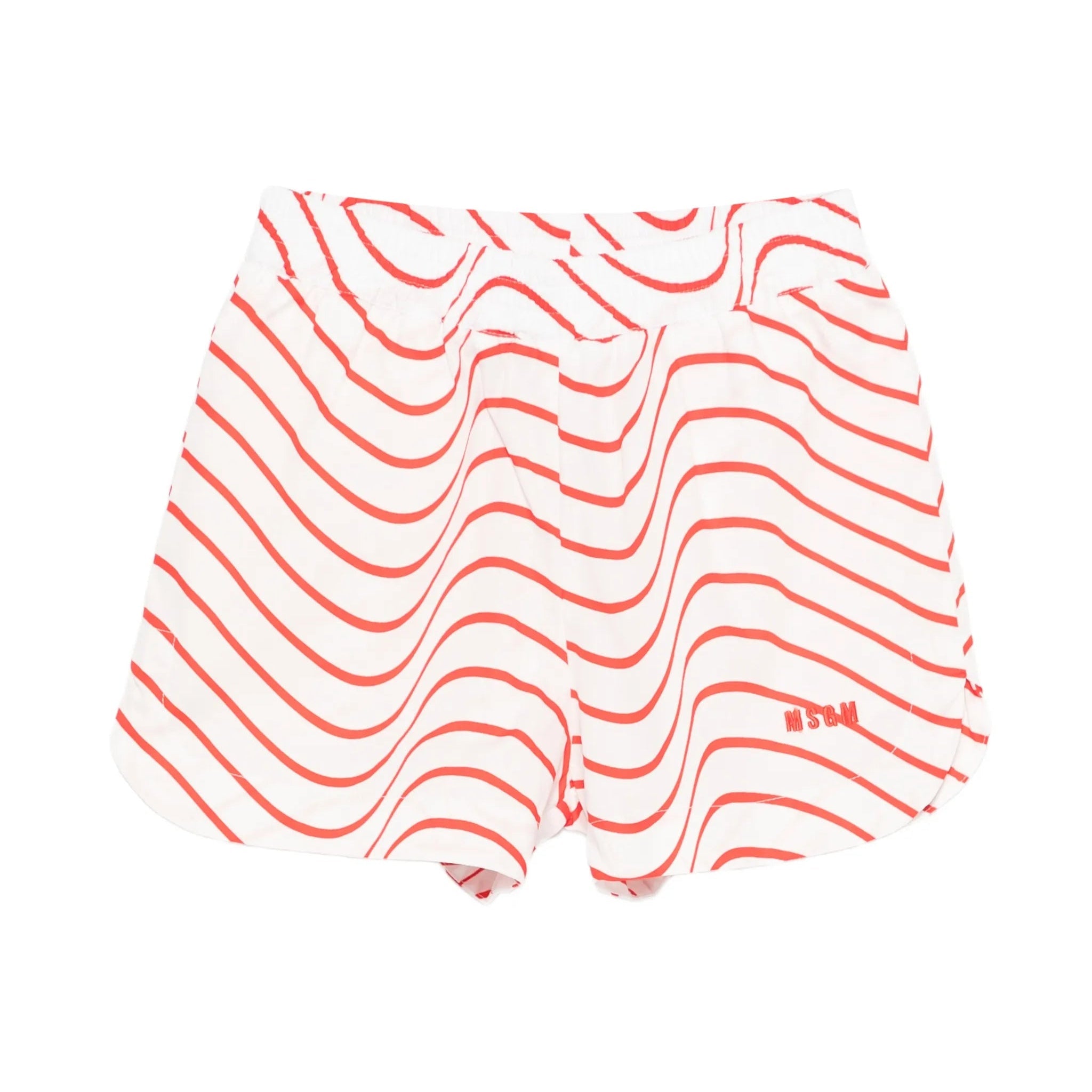 MSGMStriped Logo Shorts8051883410686SAVANNA