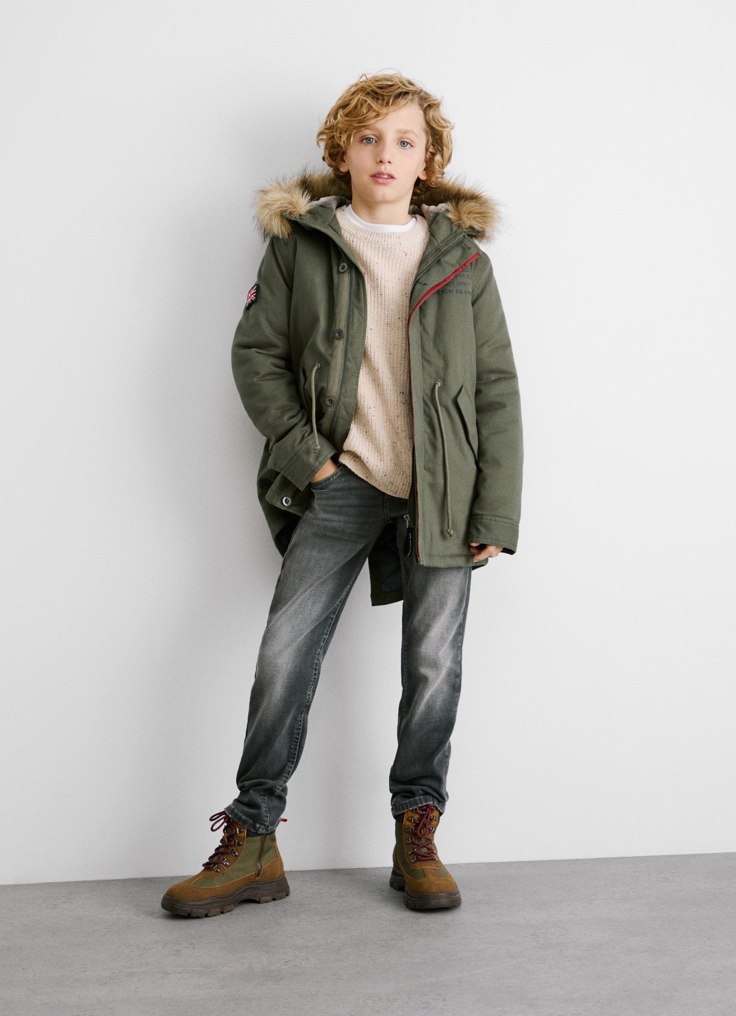 Pepe JeansFarron Puffer Jacket8447166717182SAVANNA