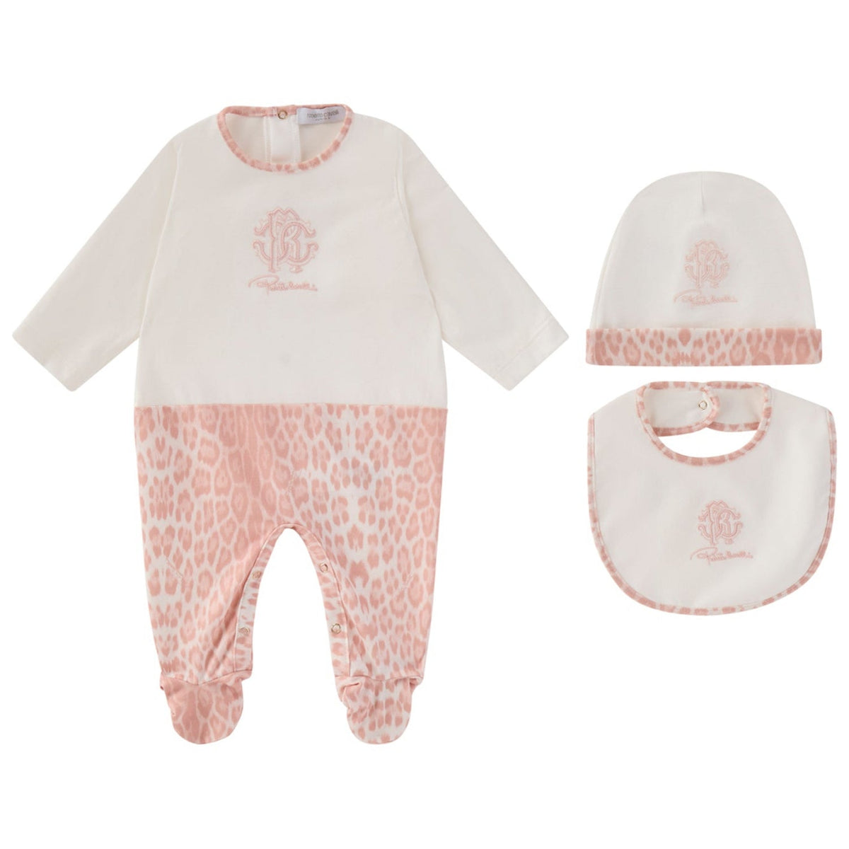 Roberto CavalliAnimal Print Romper Set8053638806423SAVANNA