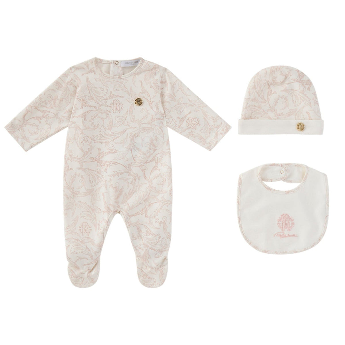 Roberto CavalliEmbroidery Romper Set8053638914791SAVANNA