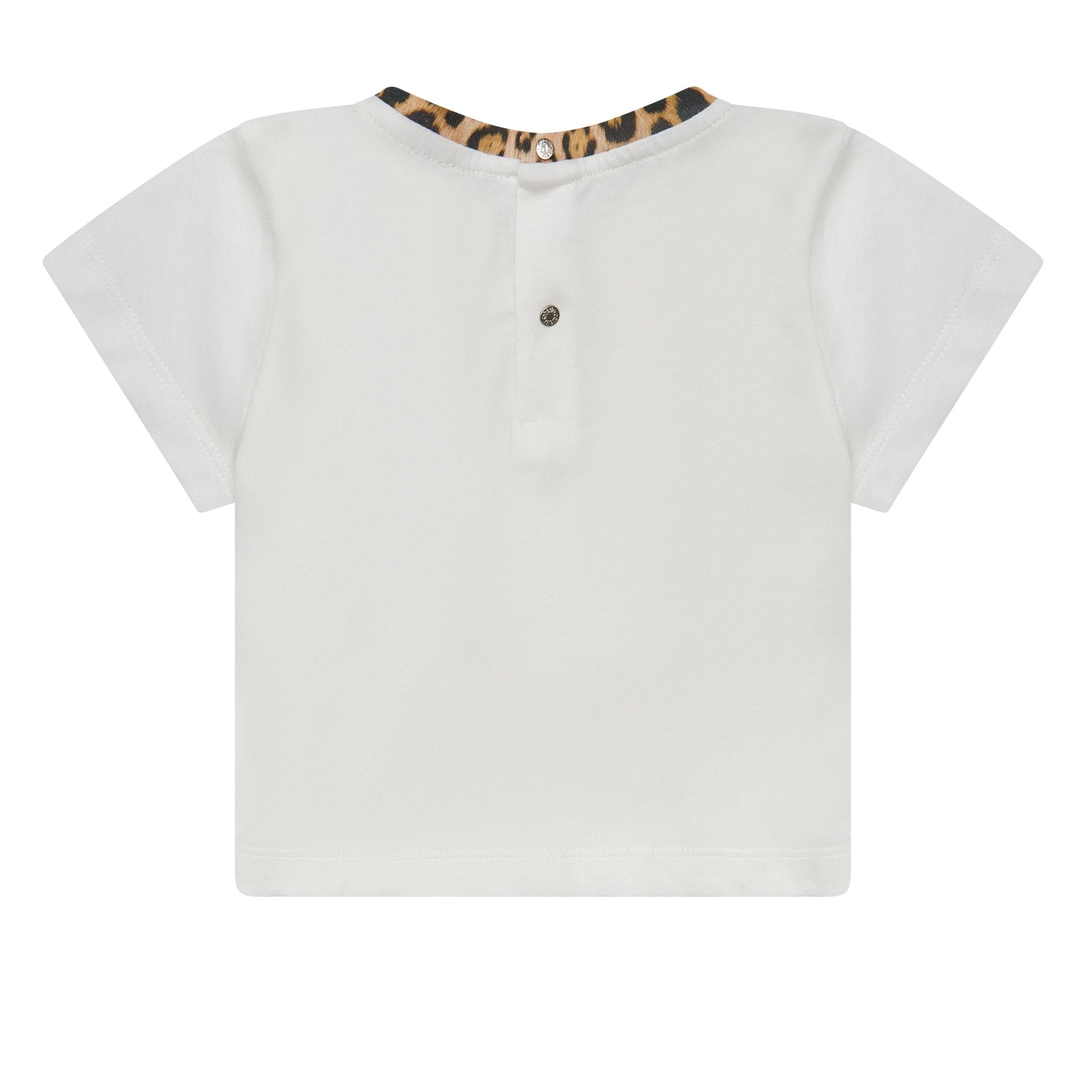 Roberto CavalliFloral & Monogram T-Shirt8053638323432SAVANNA