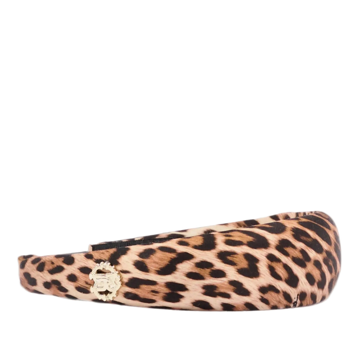 Roberto CavalliLeopard Logo Plaque Headband8053638803422SAVANNA