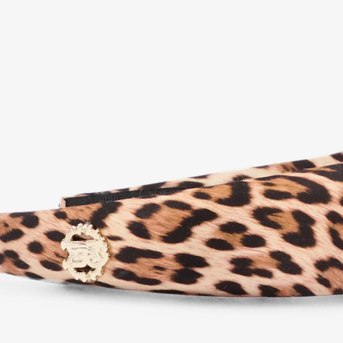 Roberto CavalliLeopard Logo Plaque Headband8053638803422SAVANNA