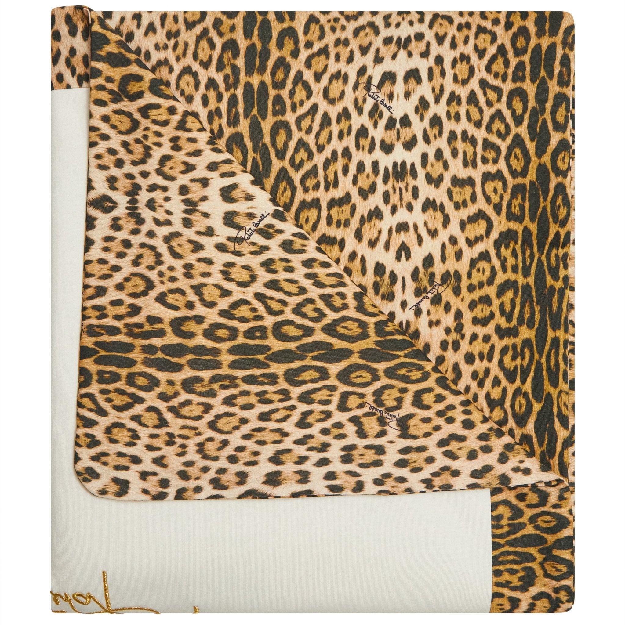 Roberto CavalliLeopard Print Blanket8053638319688SAVANNA