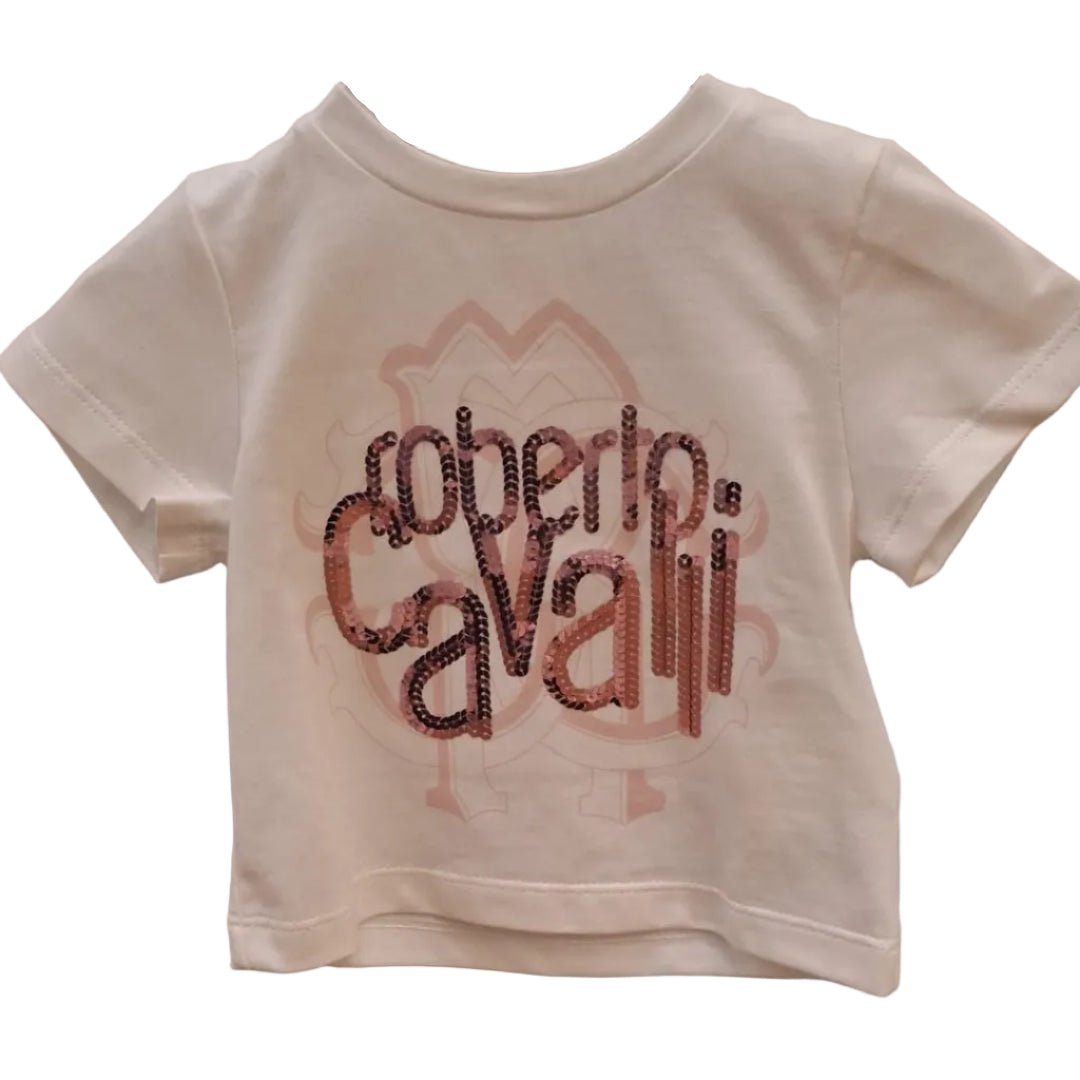 Roberto CavalliLogo Graphic T-Shirt8053638269136SAVANNA