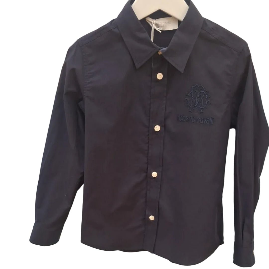 Roberto CavalliLogo Print Shirt8053638145911SAVANNA