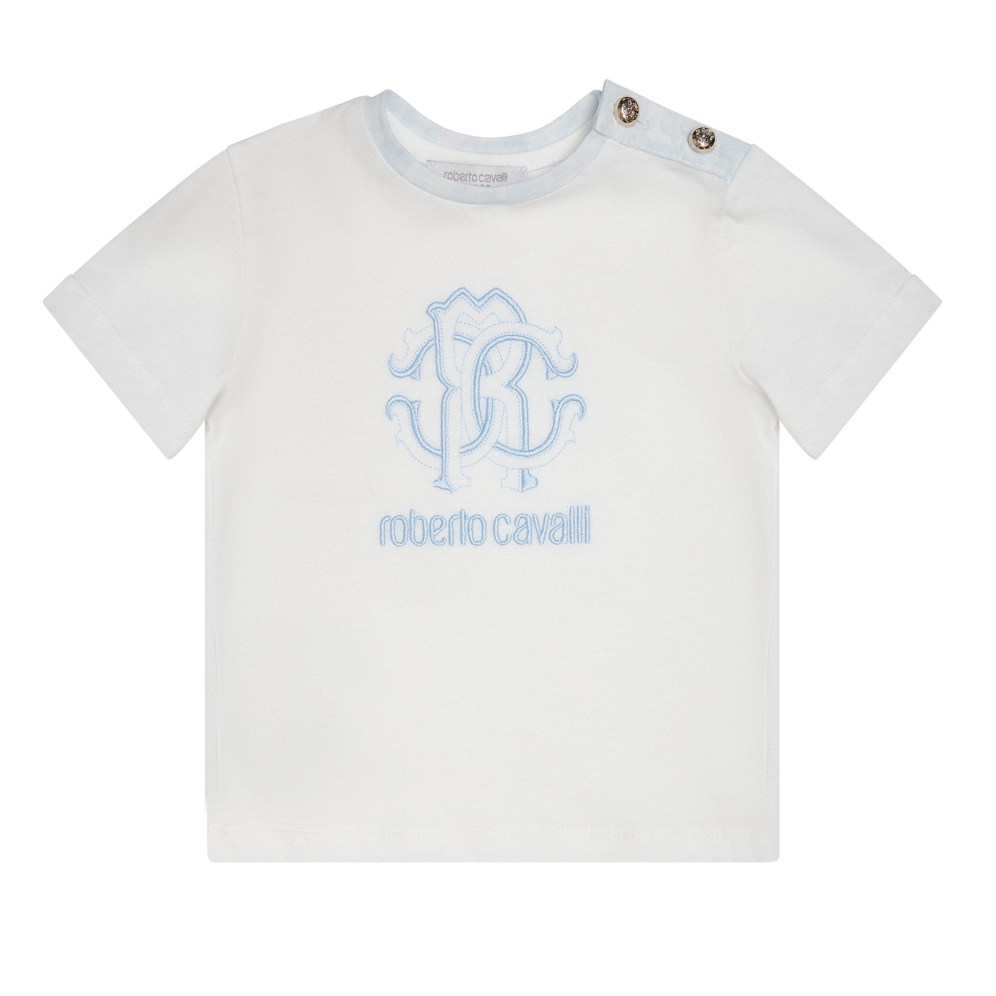 Roberto CavalliLogo Print T-Shirt8053638358793SAVANNA