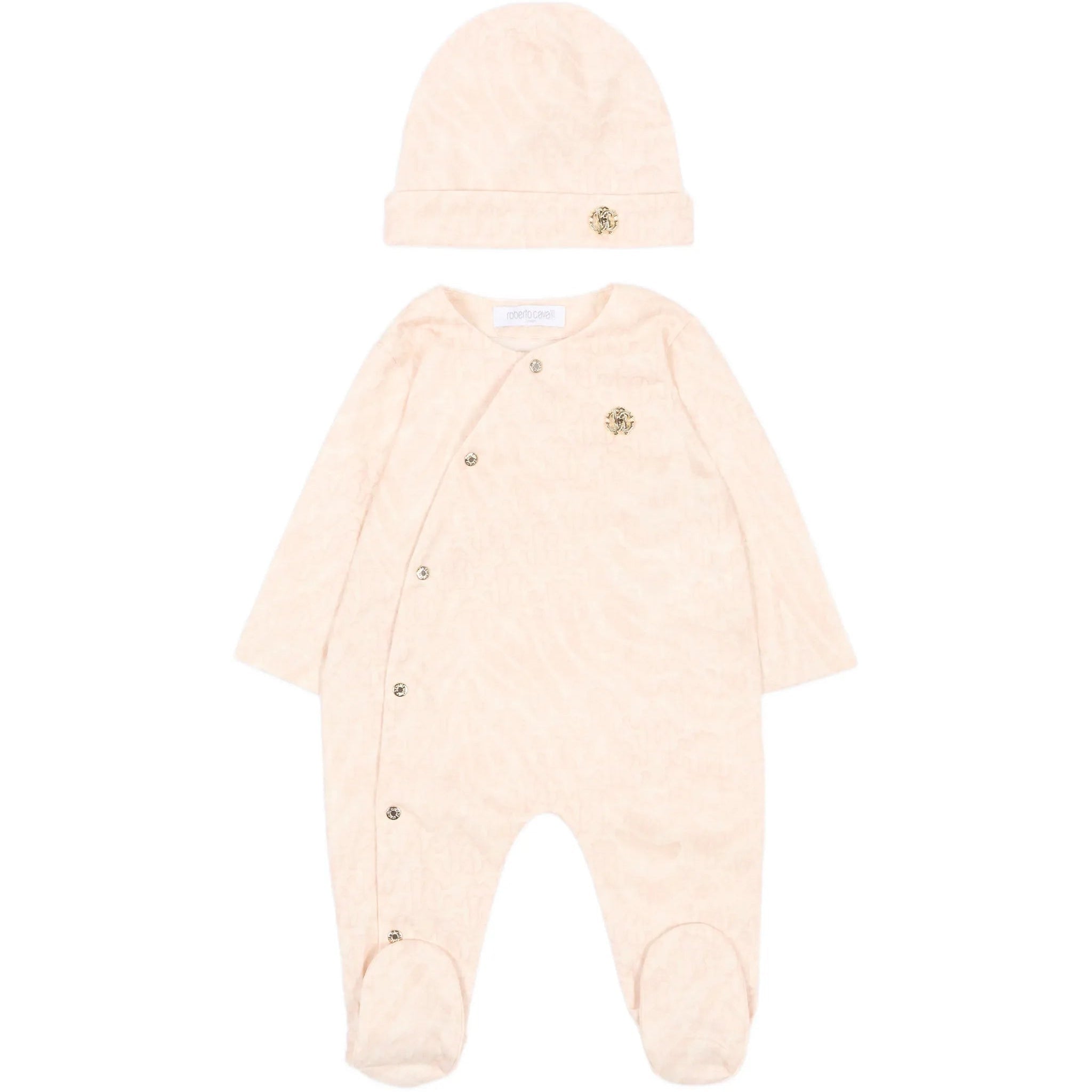 Roberto CavalliMonogram Print Babygrow Set8053638321568SAVANNA