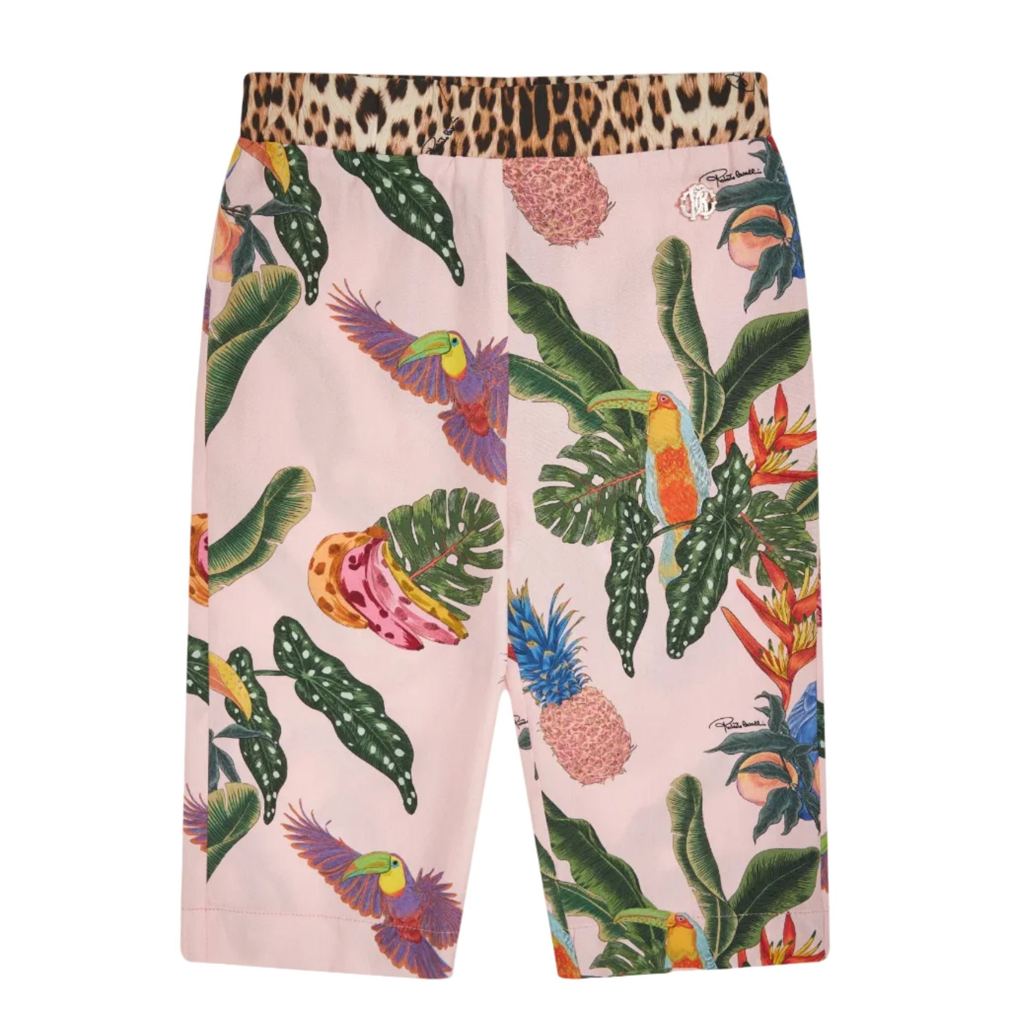 Roberto CavalliTropical Print Pants8053638335558SAVANNA