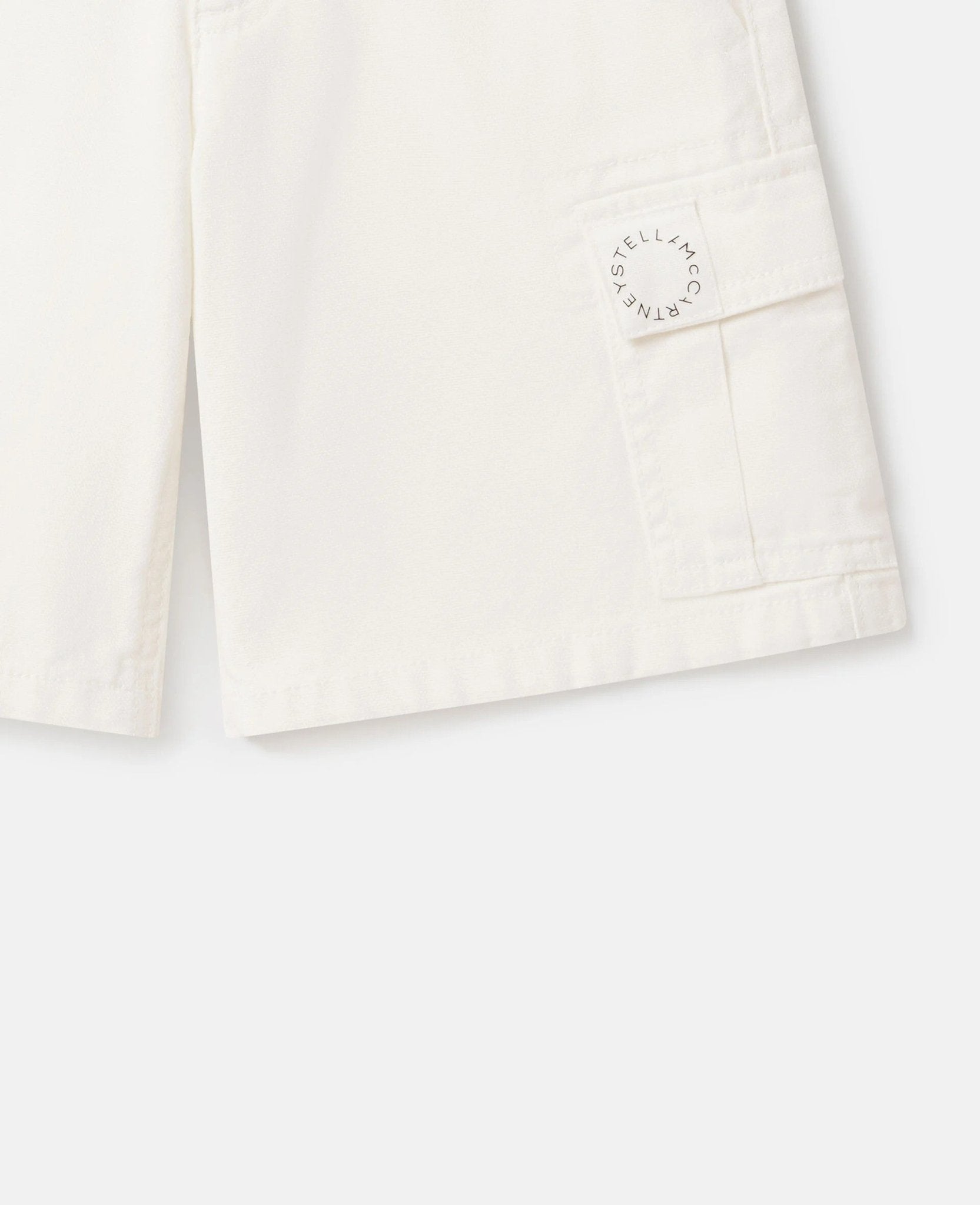 Stella McCartneyCanvas Cargo Shorts8059774252711SAVANNA
