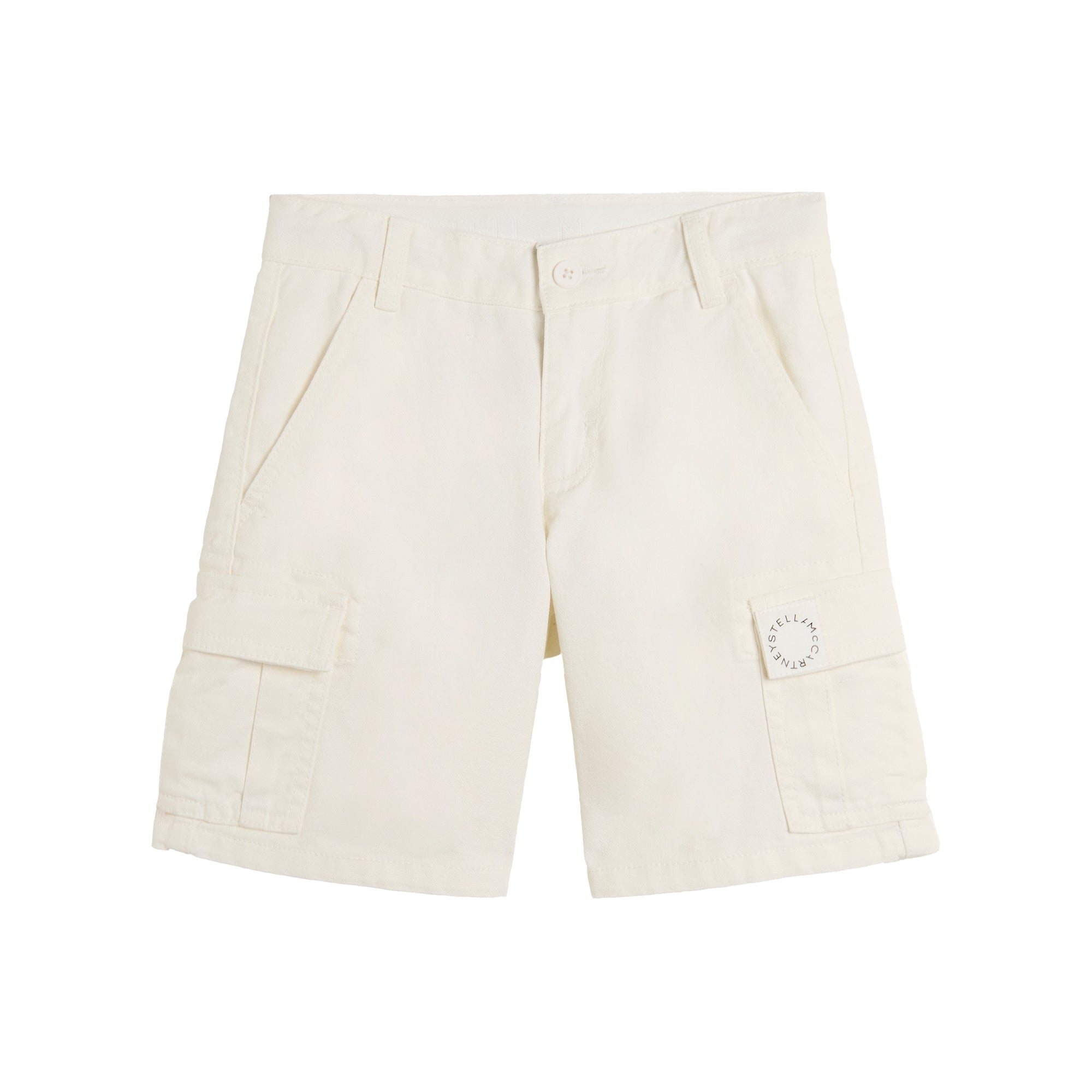 Stella McCartneyCanvas Cargo Shorts8059774252711SAVANNA