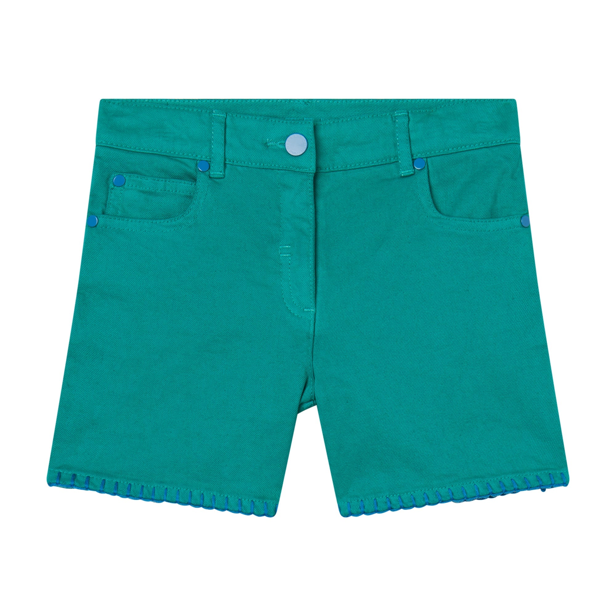 Stella McCartneyEmbroidered Denim Shorts8055178771209SAVANNA