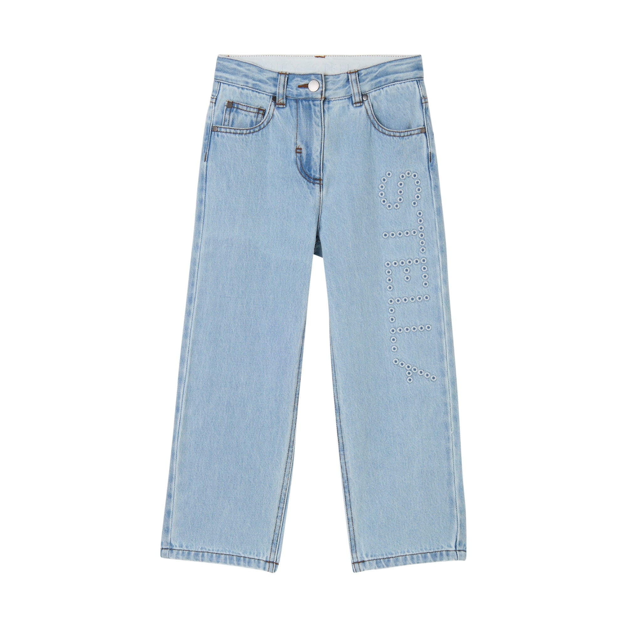 Stella McCartneyEyelet Jeans Pants8059774247922SAVANNA