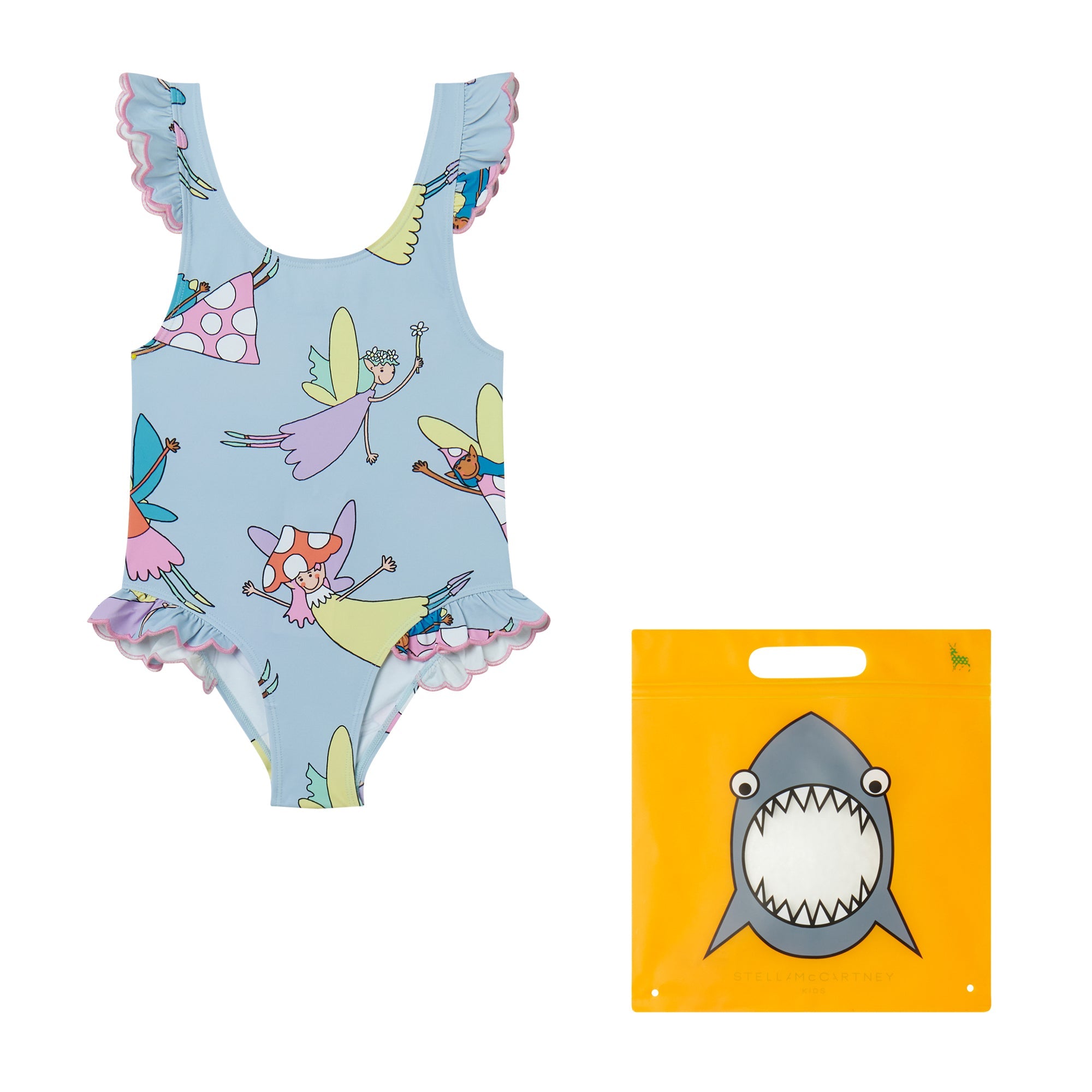 Stella McCartneyFairies Print Frilled Swimsuit8055178796554SAVANNA