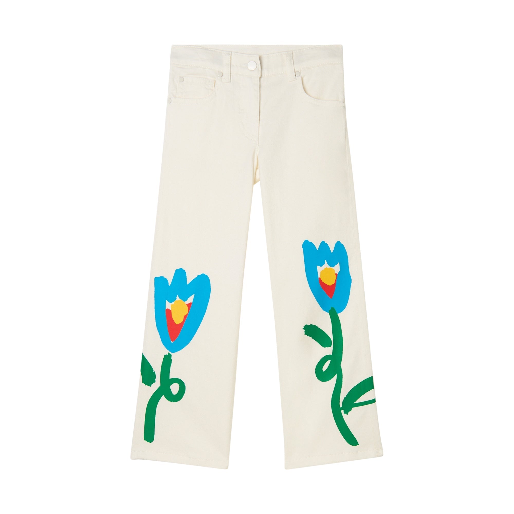 Stella McCartneyFlower Gabardine PantsSAVANNA