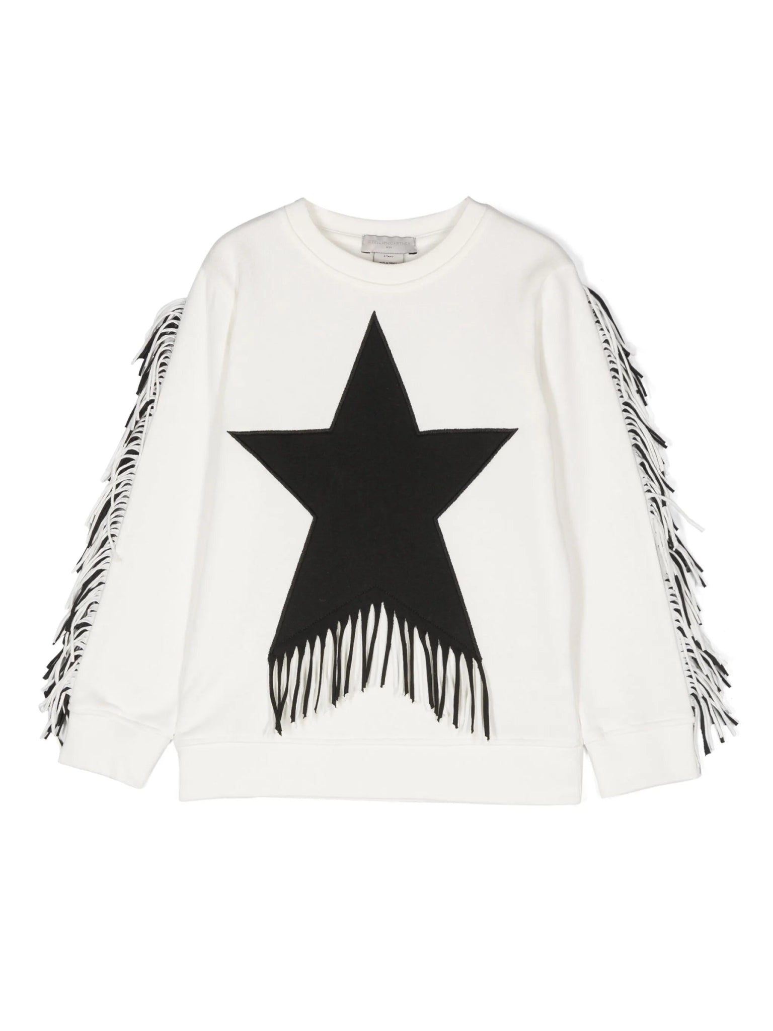 Stella McCartneyFringed Star Sweatshirt8055178434333SAVANNA