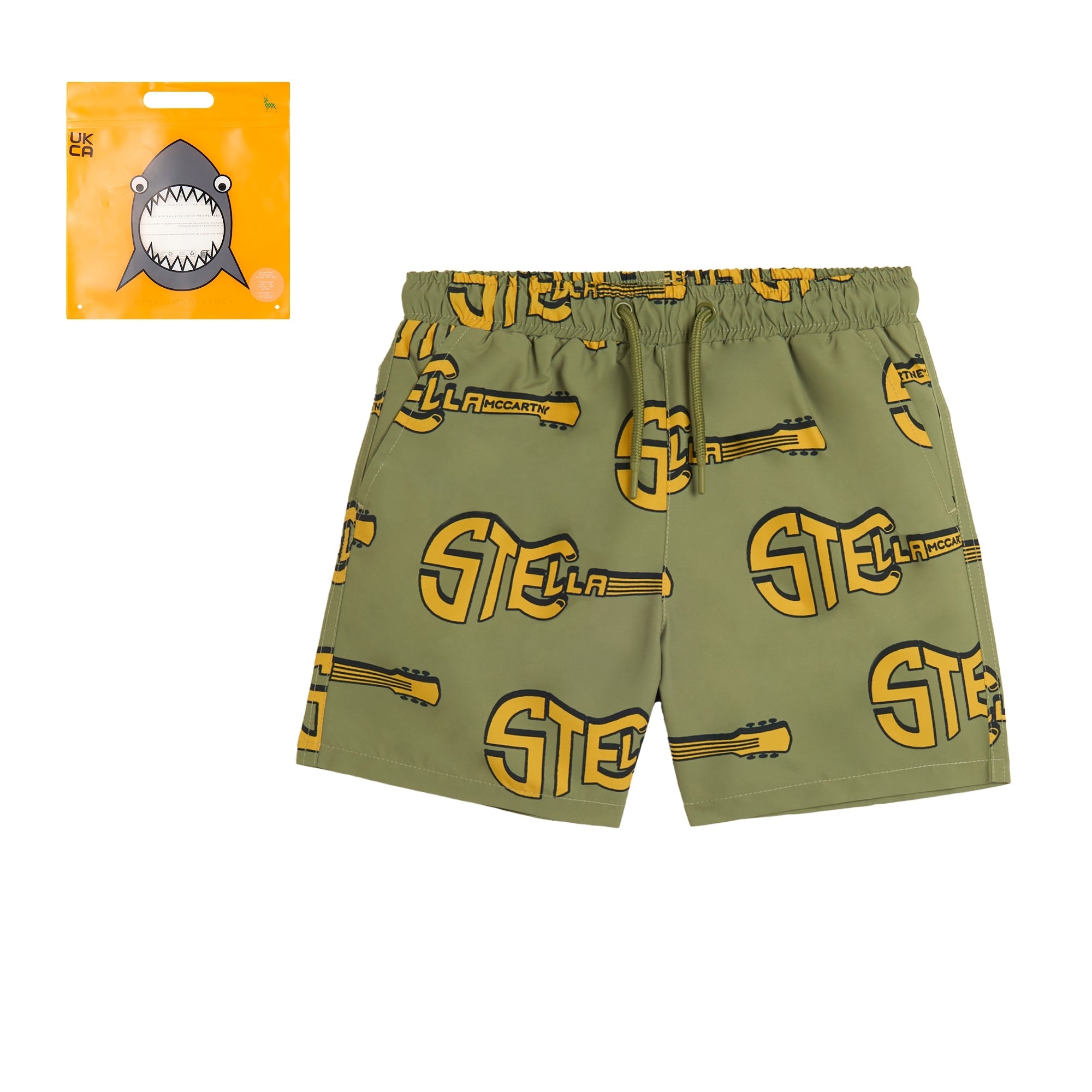 Stella McCartneyGuitar Print Swim Shorts8059774271613SAVANNA