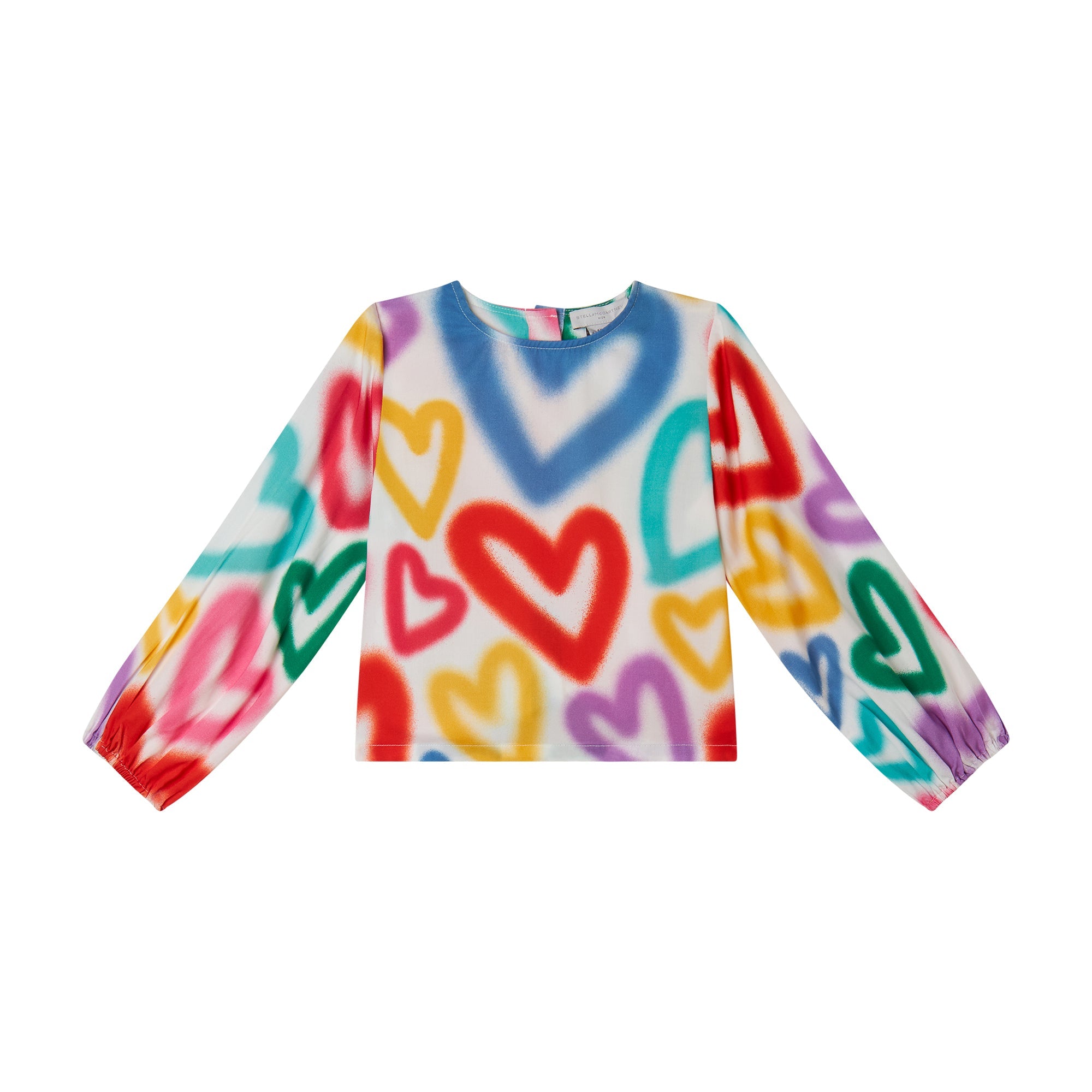 Stella McCartneyHeart Spray Sleeve TopSAVANNA