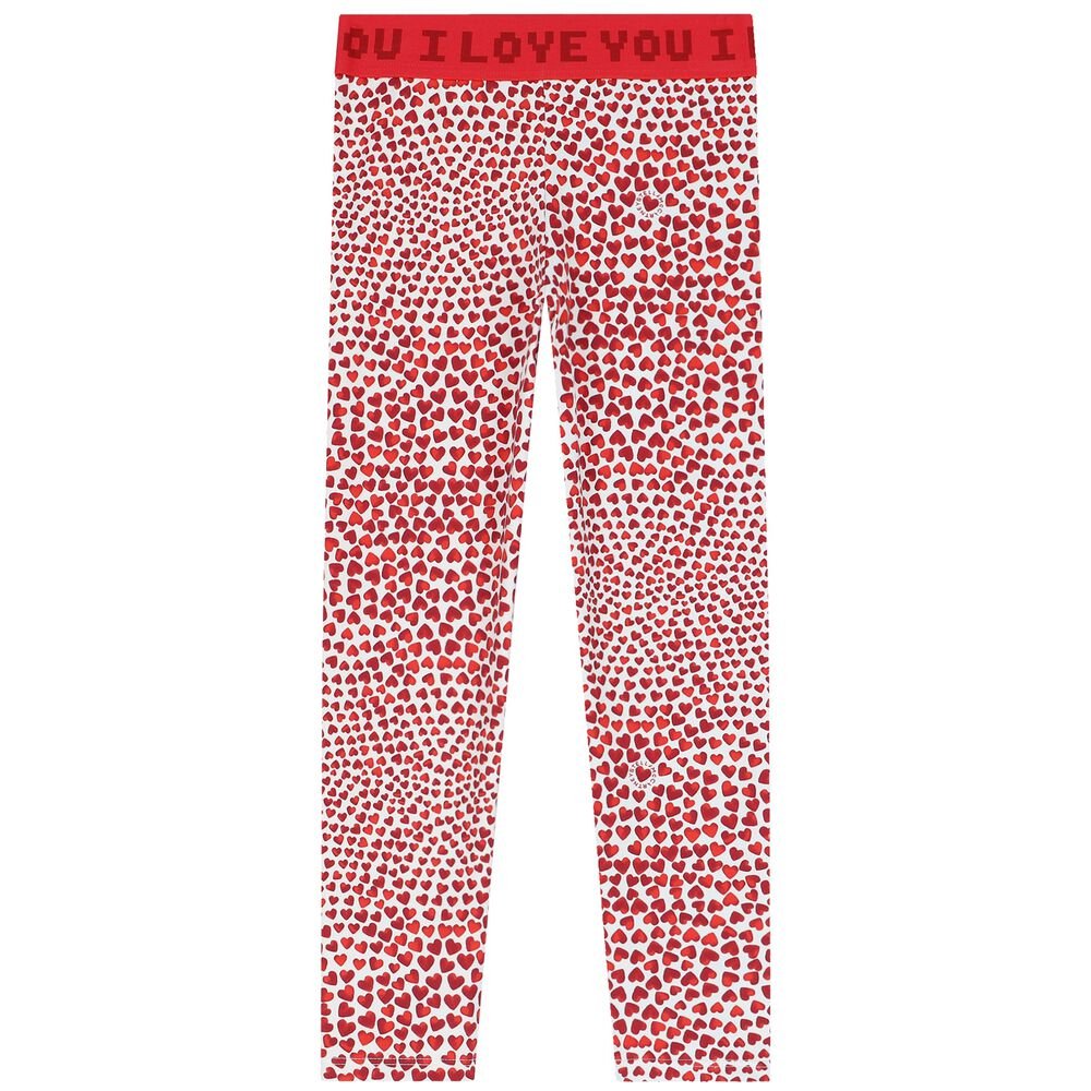 Stella McCartneyHearts Print Leggings8055178190925SAVANNA
