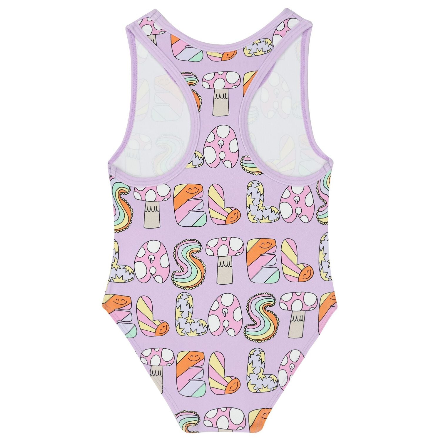 Stella McCartneyLettering Print Swimsuit8055178795489SAVANNA