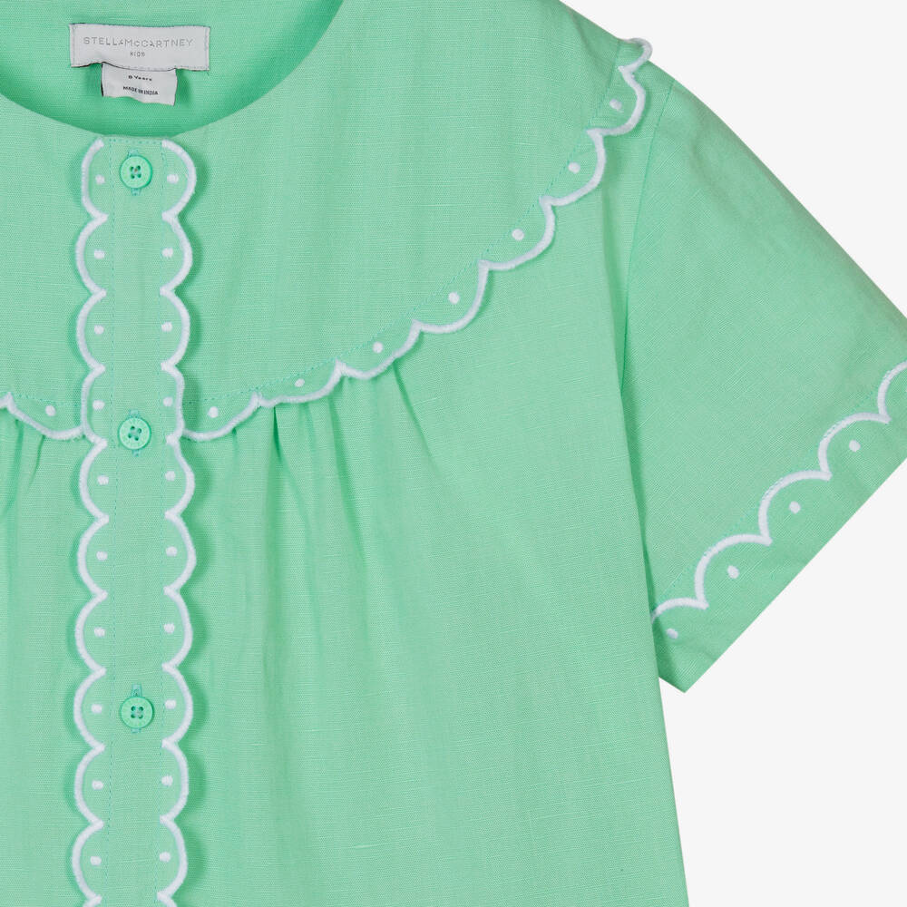 Stella McCartneyLinen Pleated Dress8055178162823SAVANNA