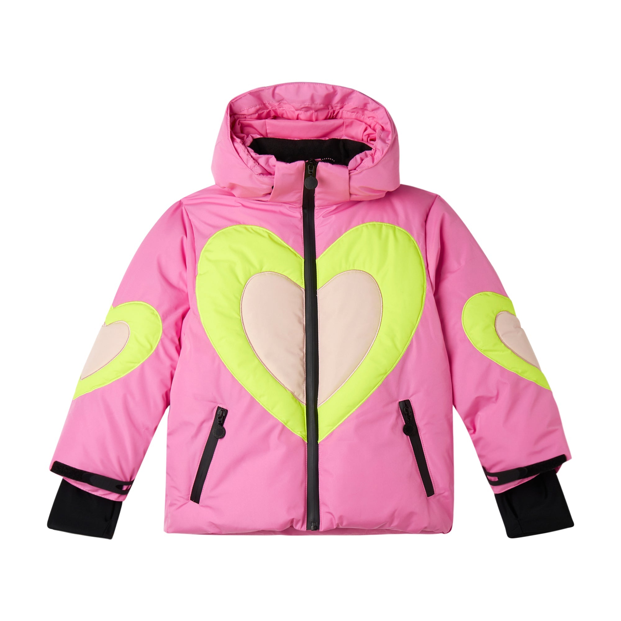Stella McCartneyNeon Hearts Technical Ski Jacket8055178960405SAVANNA